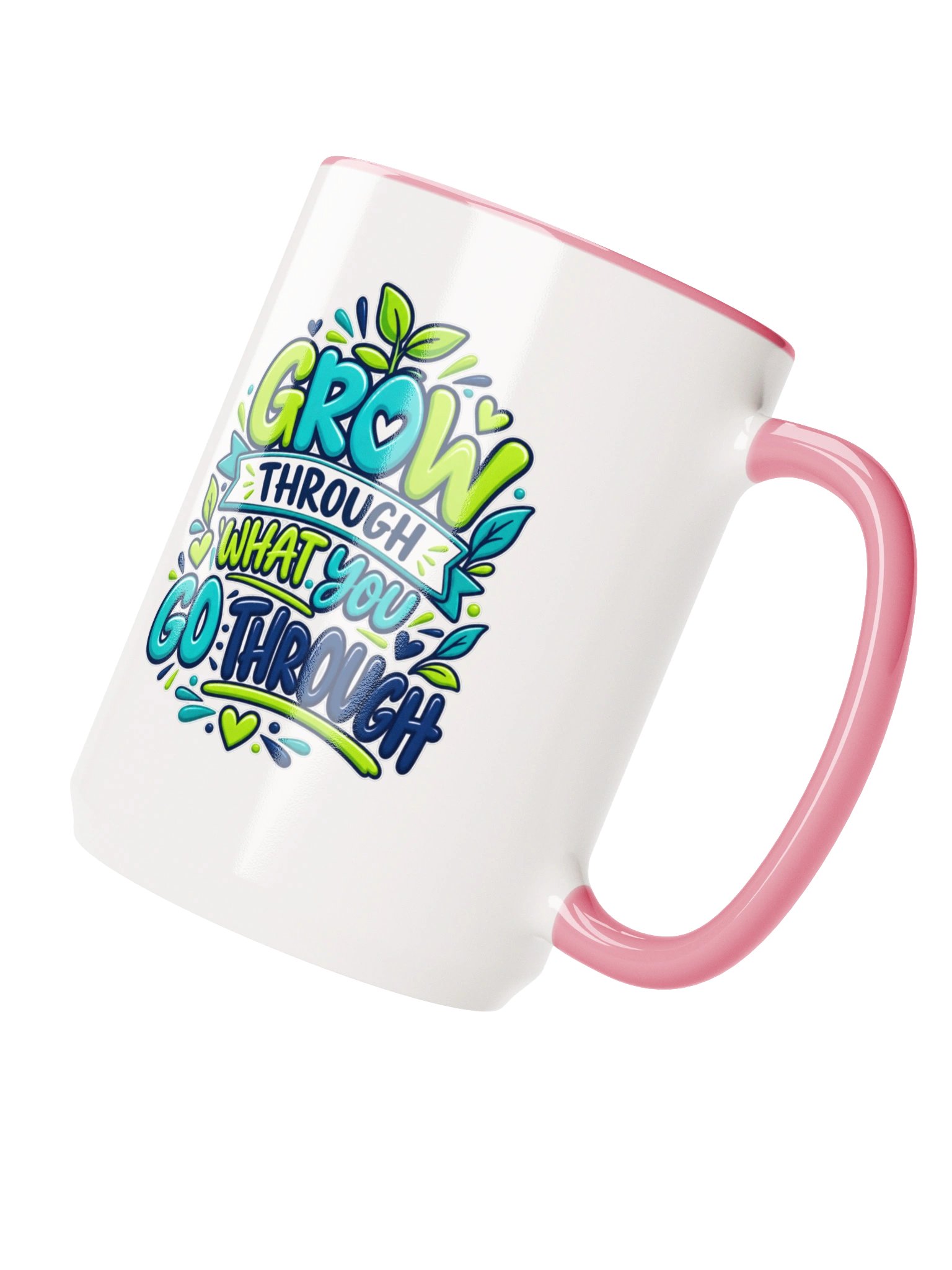 15 oz. Inspirational Mug - Grow Through What You Go Through product image (3)