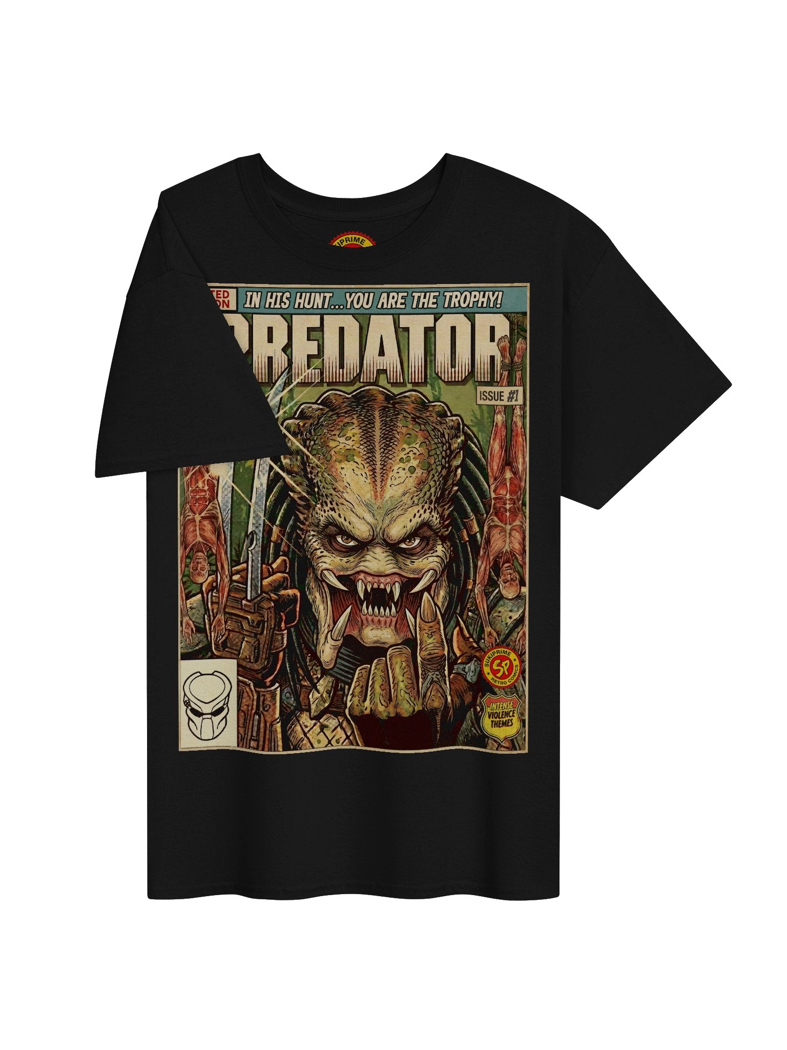 Predator Movie Comic Art (3) T-Shirt product image (3)