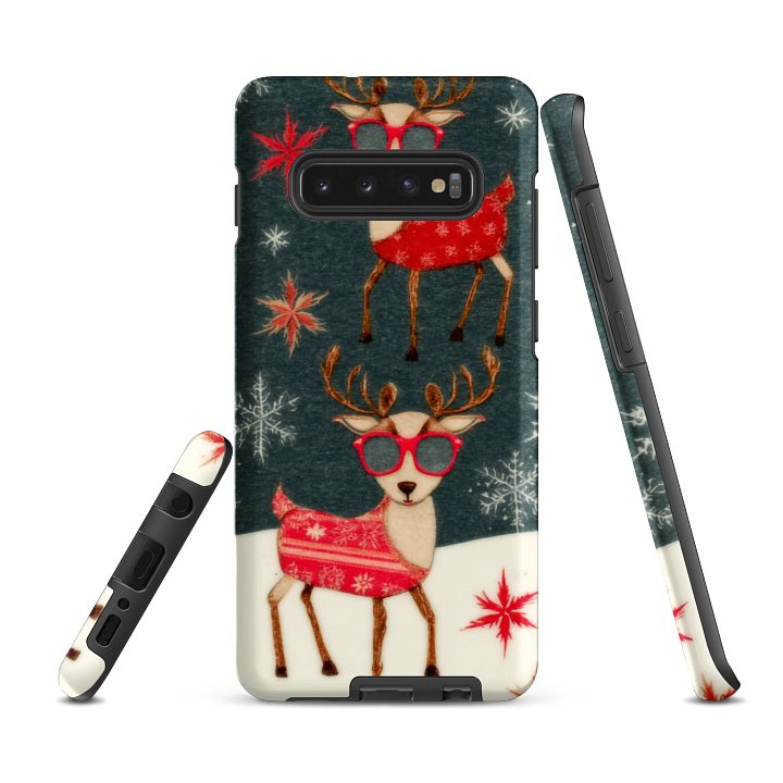 Festive Reindeer Samsung® Tough Case product image (3)