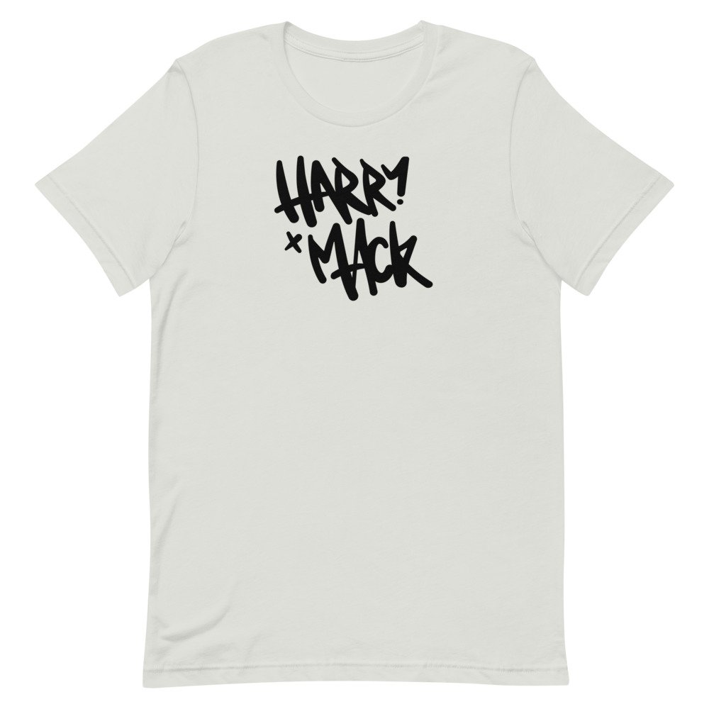 HARRY MACK STACKED SILVER T-SHIRT product image (1)
