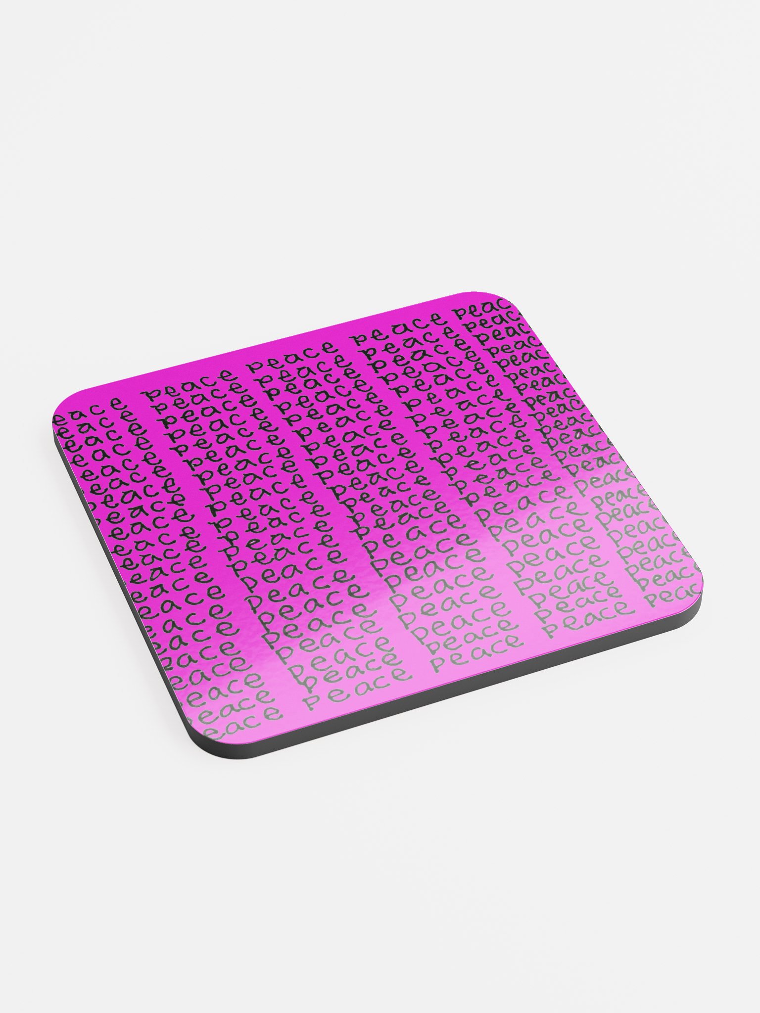 Peace 2 Coaster (Pink) product image (2)