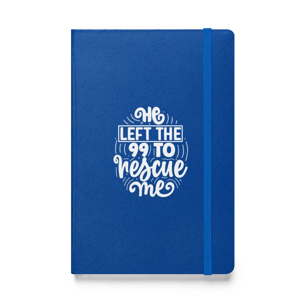 He Left the 99 to Rescue Me Hardcover Journal - Matthew 18:12-14 product image (3)