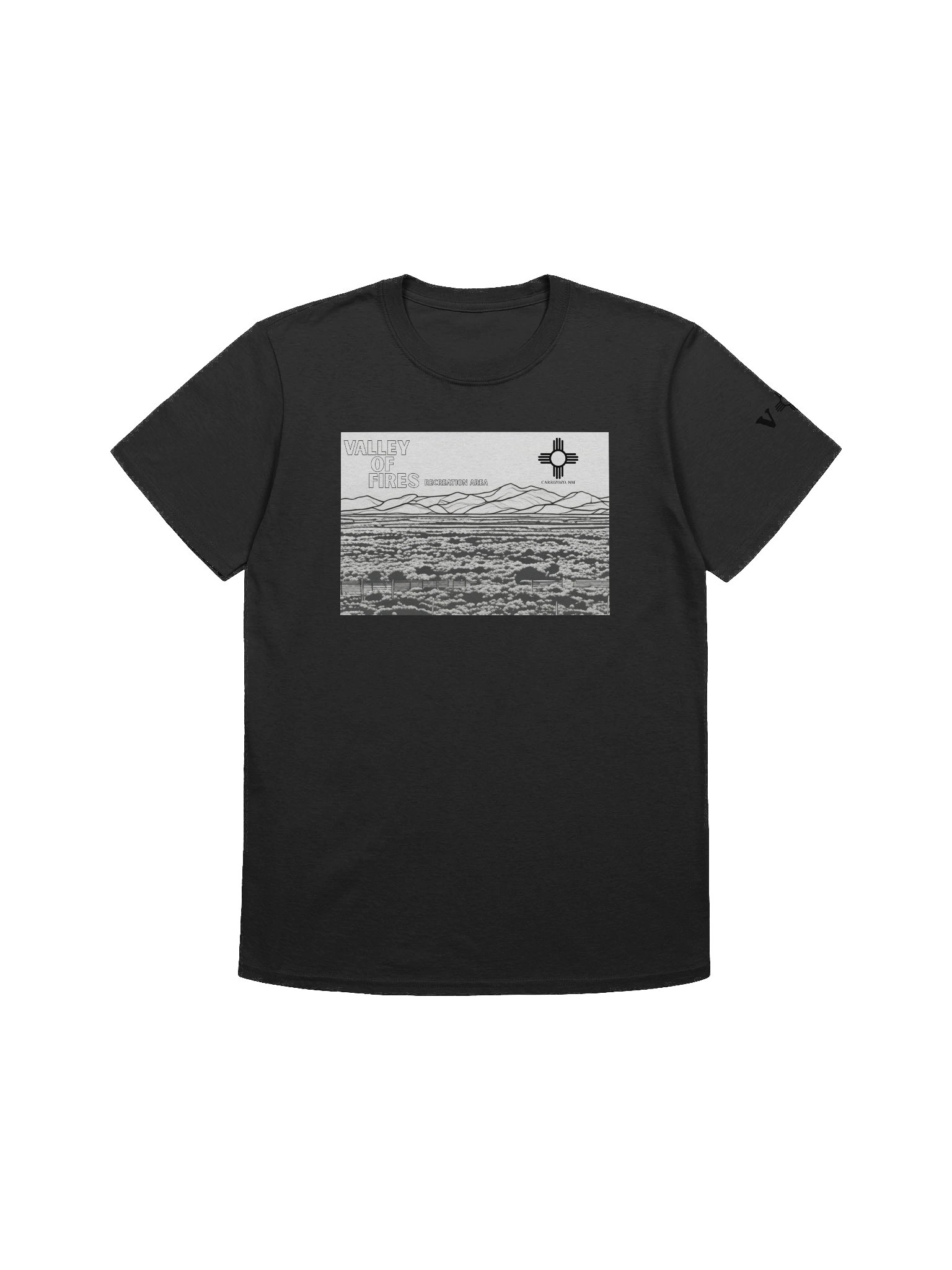 Black & White Malpais Comfort Unisex Tee product image (2)
