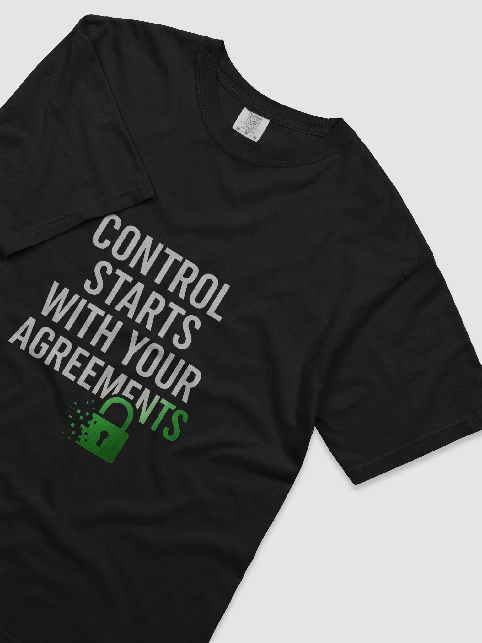 Control Start with your Agrements T-Shirt product image (60)