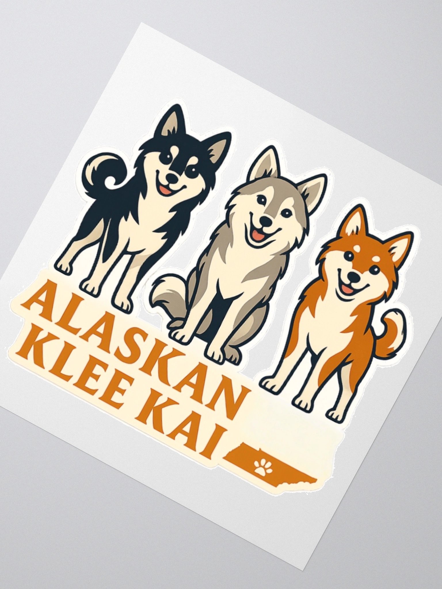Klee Kai Crew Sticker product image (3)
