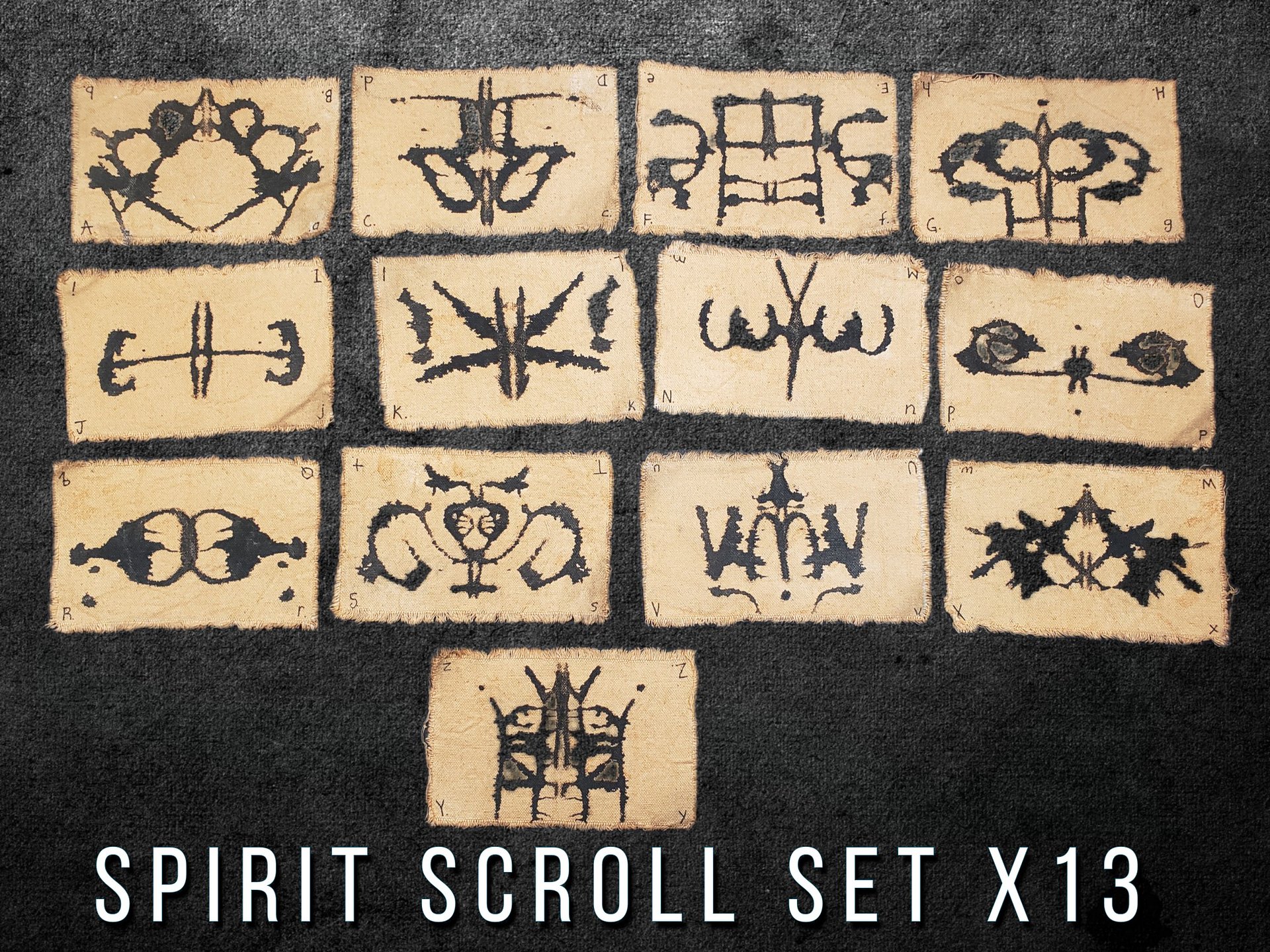 Scroll set | SURREAL SPIRITS | x13 Horizontal product image (1)