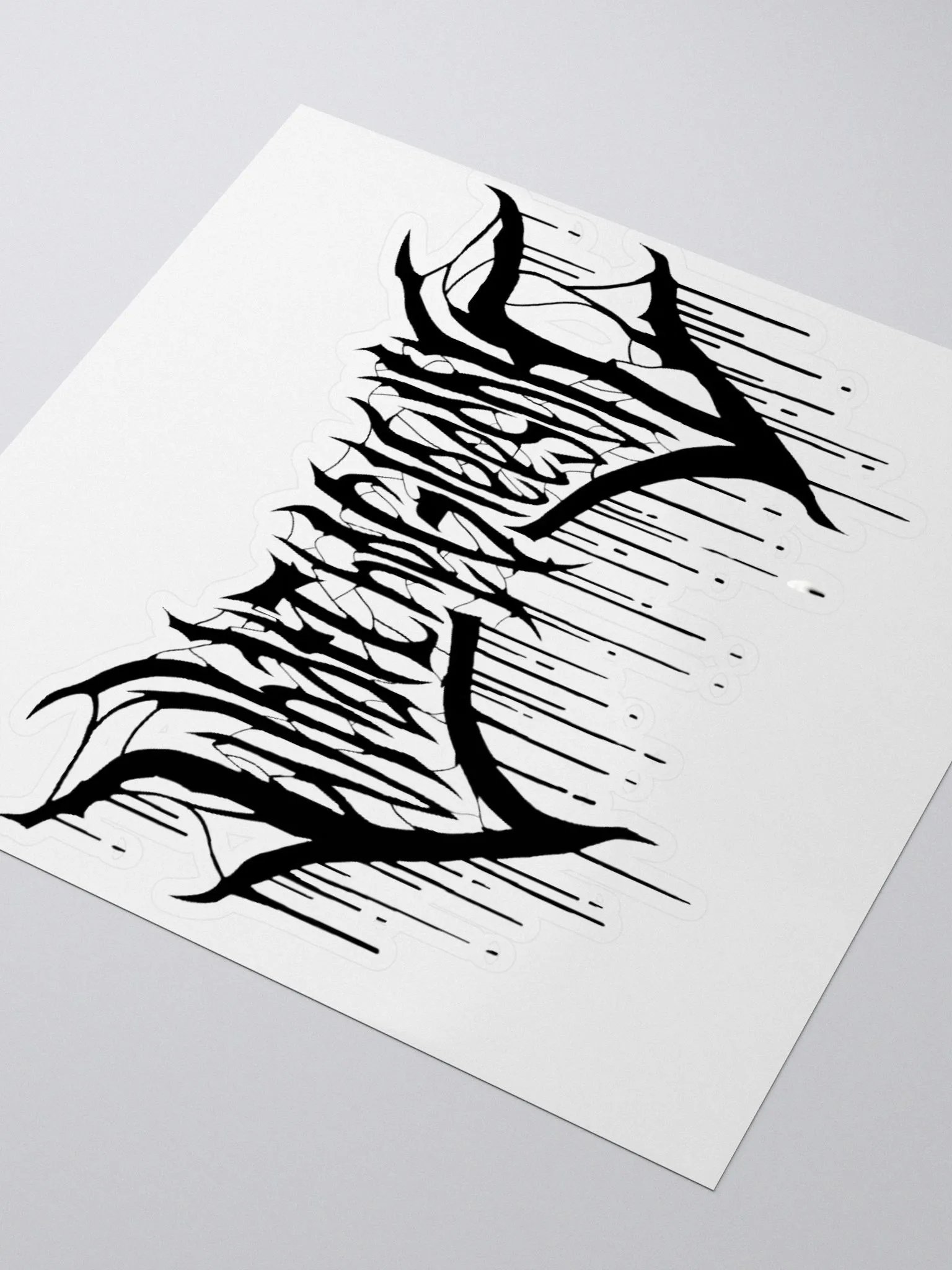 WhatTheGleeson Death Metal Sticker product image (3)