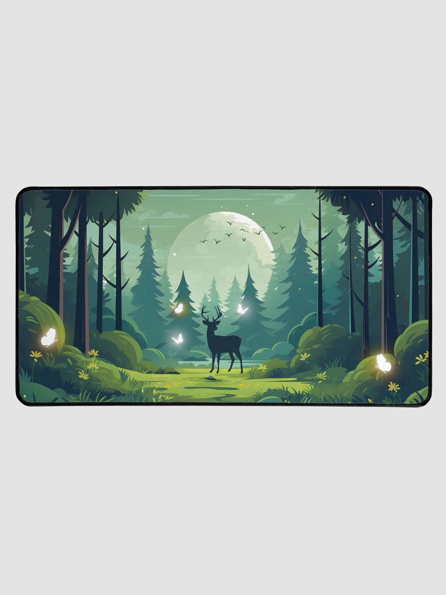 Moonlit Forest Desk Mat product image (2)