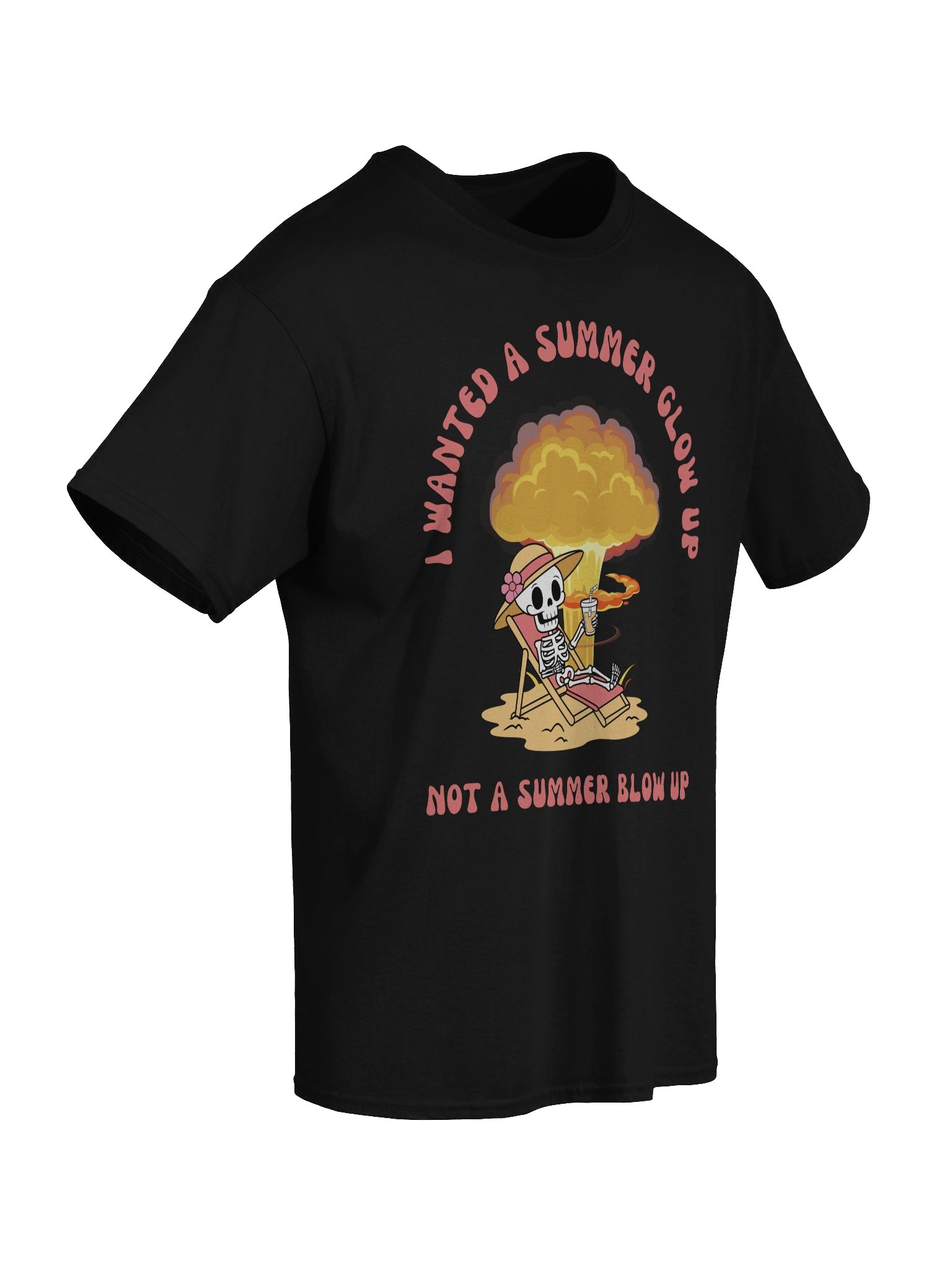 I Wanted A Summer Glow Up Not A Summer Blow Up T-Shirt product image (12)