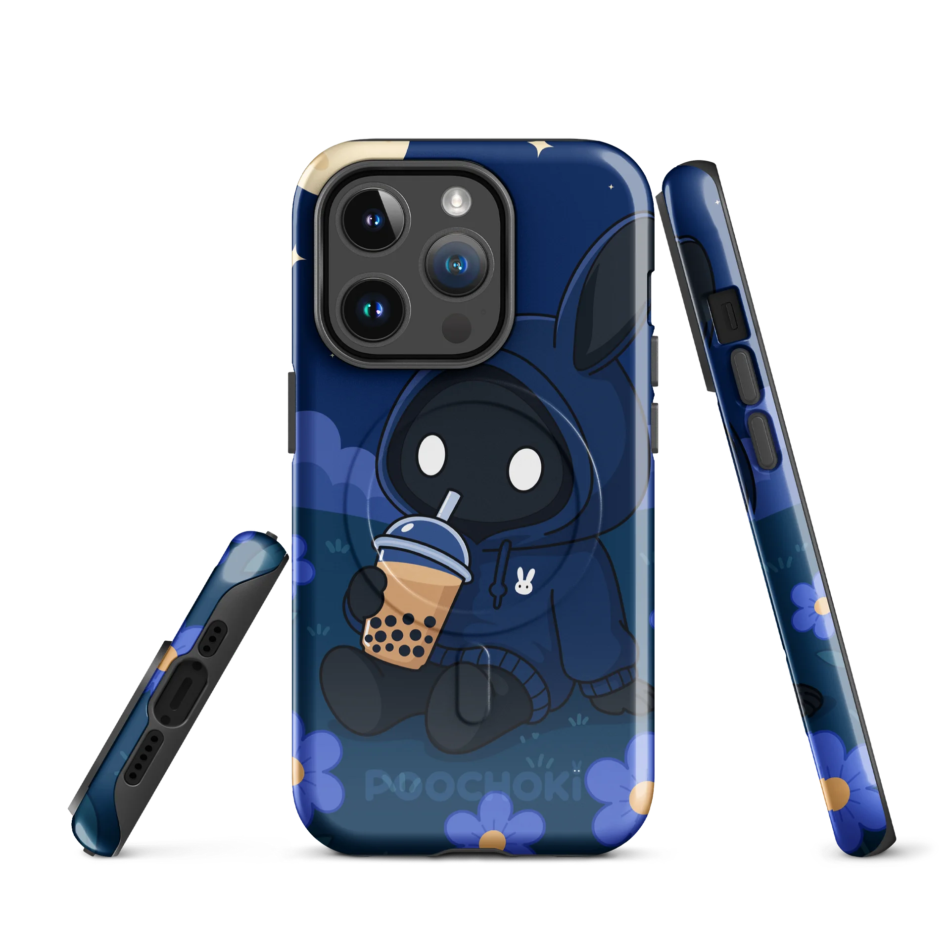 Poochoki Moonlight Boba MagSafe iPhone Case product image (1)