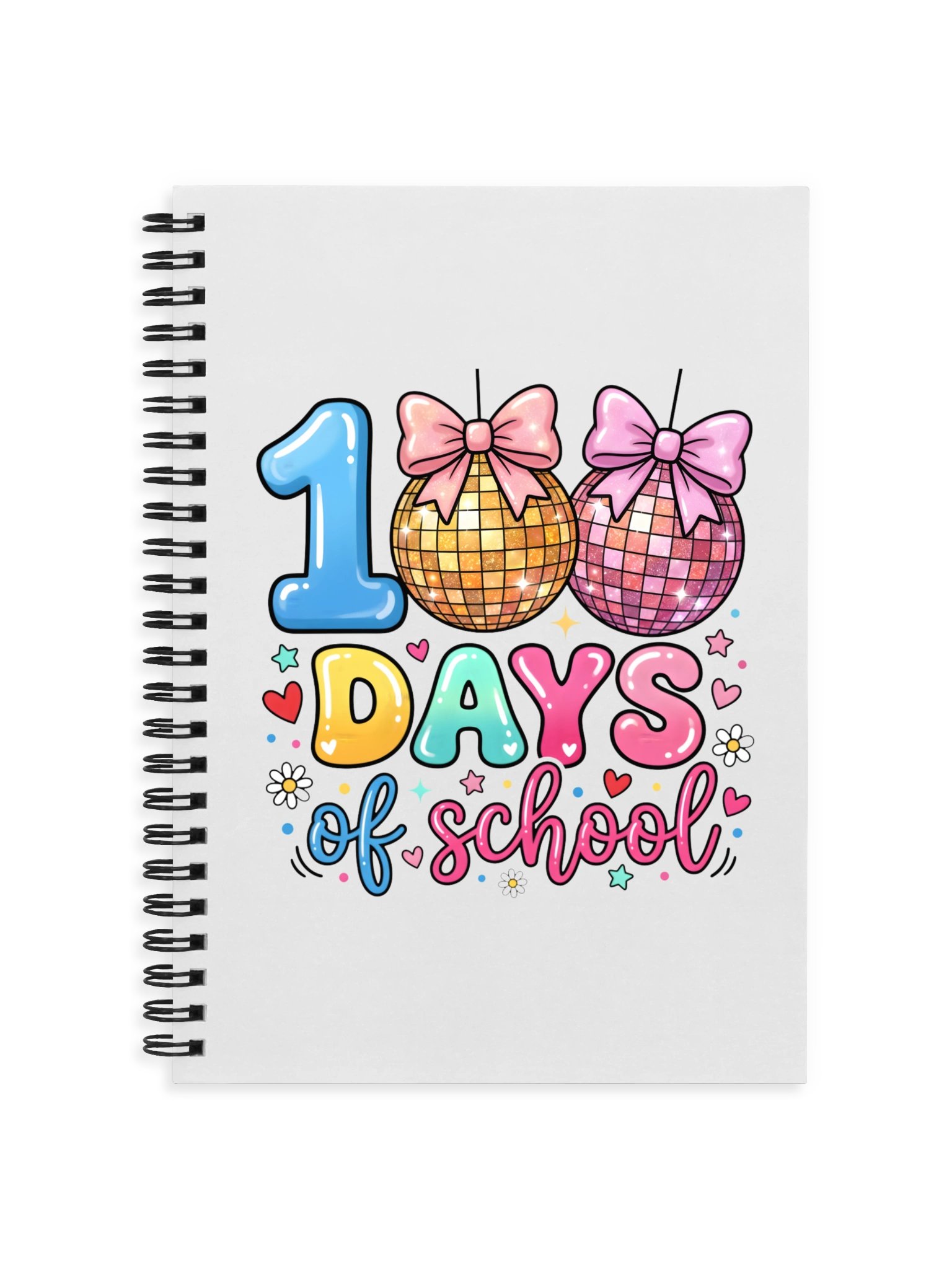 100 Days of School Sparkle Notebook product image (1)
