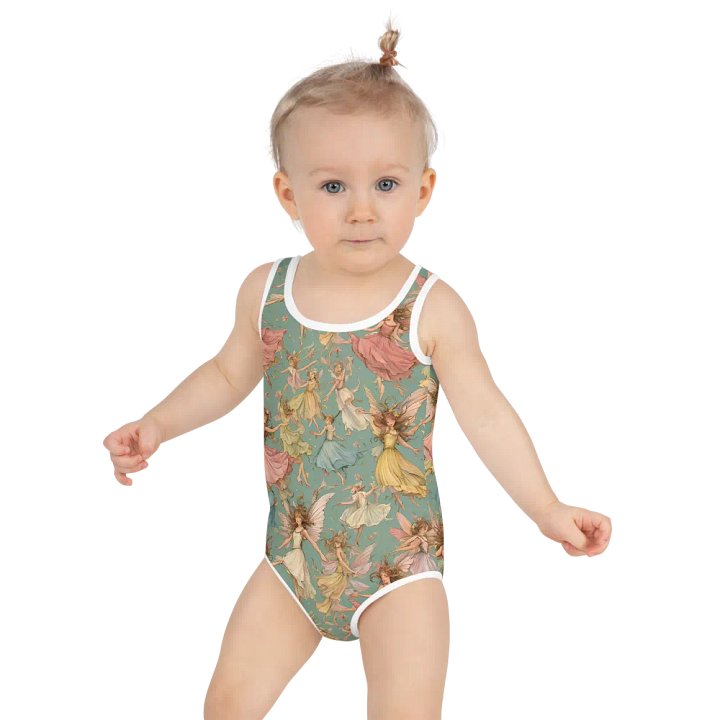 Enchanting Fairies All-Over Print Kids Swimsuit product image (2)