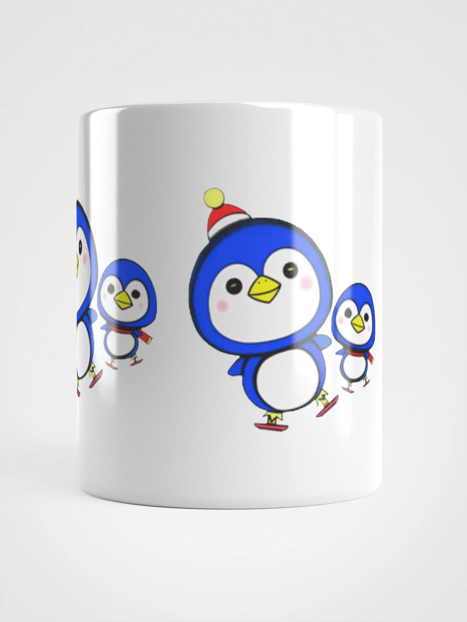Penguin Party White Glossy Mug product image (14)
