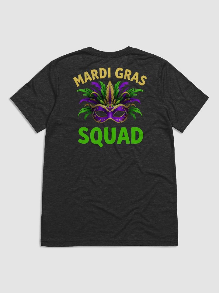 Mardi Gras Squad Tri-Blend Tee product image (2)