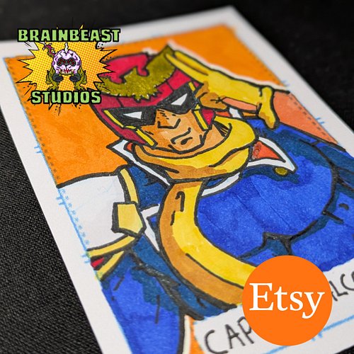 I love drawing Sketch Cards/ACEOs - you can find many like this available on my Etsy store, all unique pieces of art!
https:/...