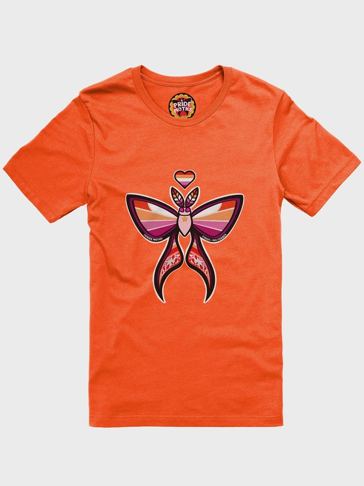 № 2 | LESBIAN PRIDE MOTH | SHORT SLEEVE TEE | T-SHIRT product image (1)