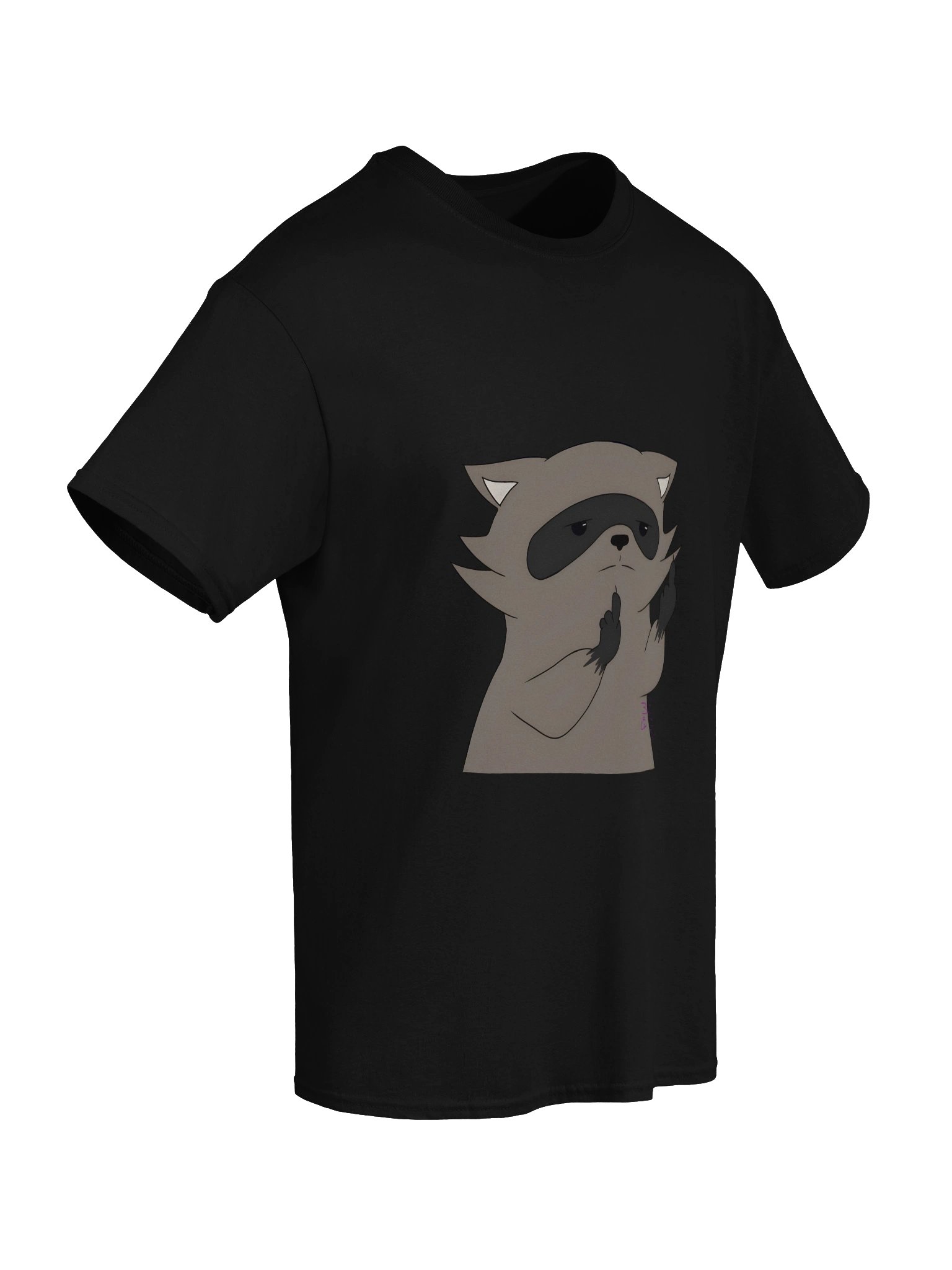 RespawnRaccoon's Middle Finger T-Shirt product image (8)