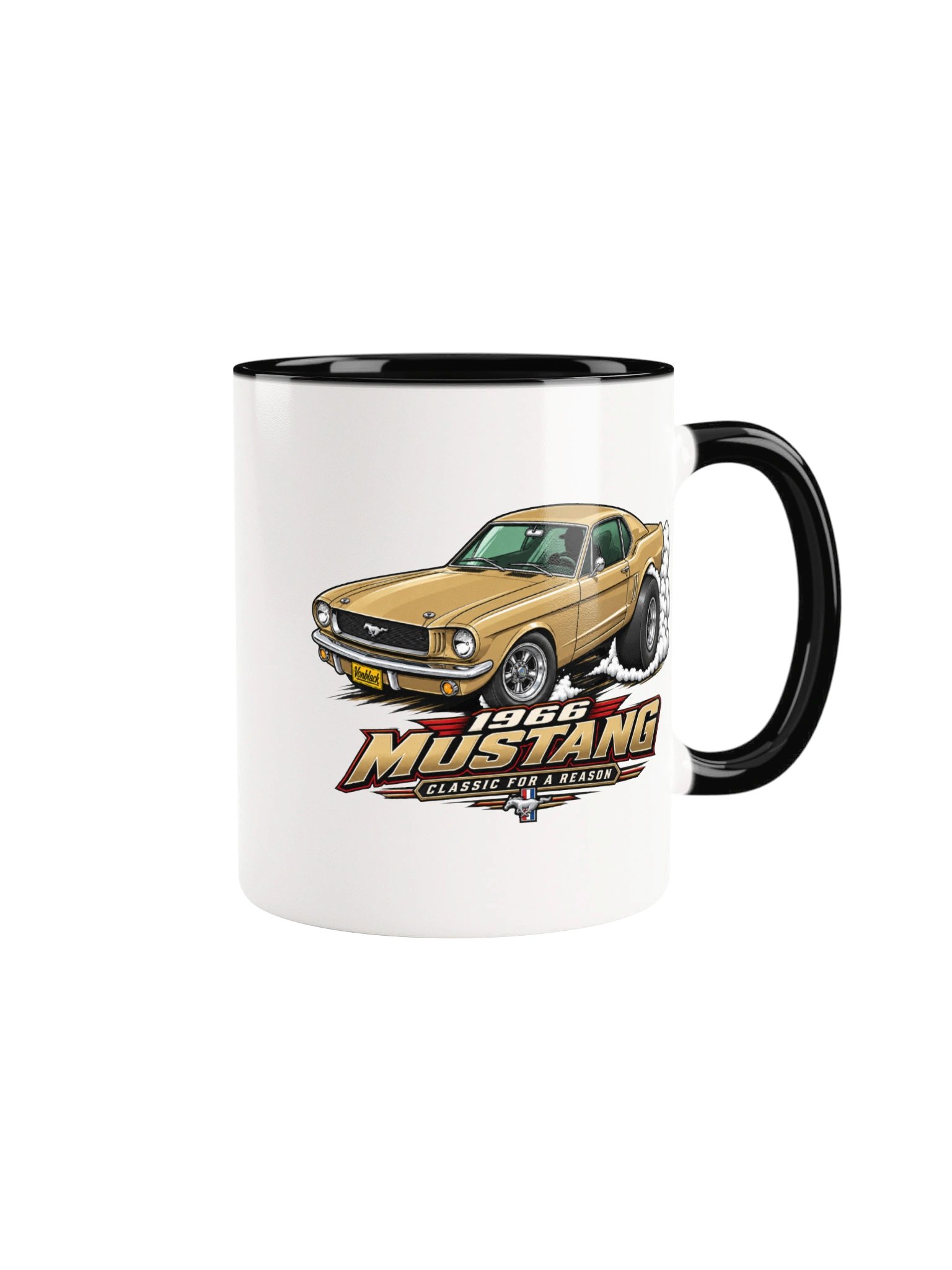 1966 Mustang – Classic for a Reason Two-Tone Mug product image (6)