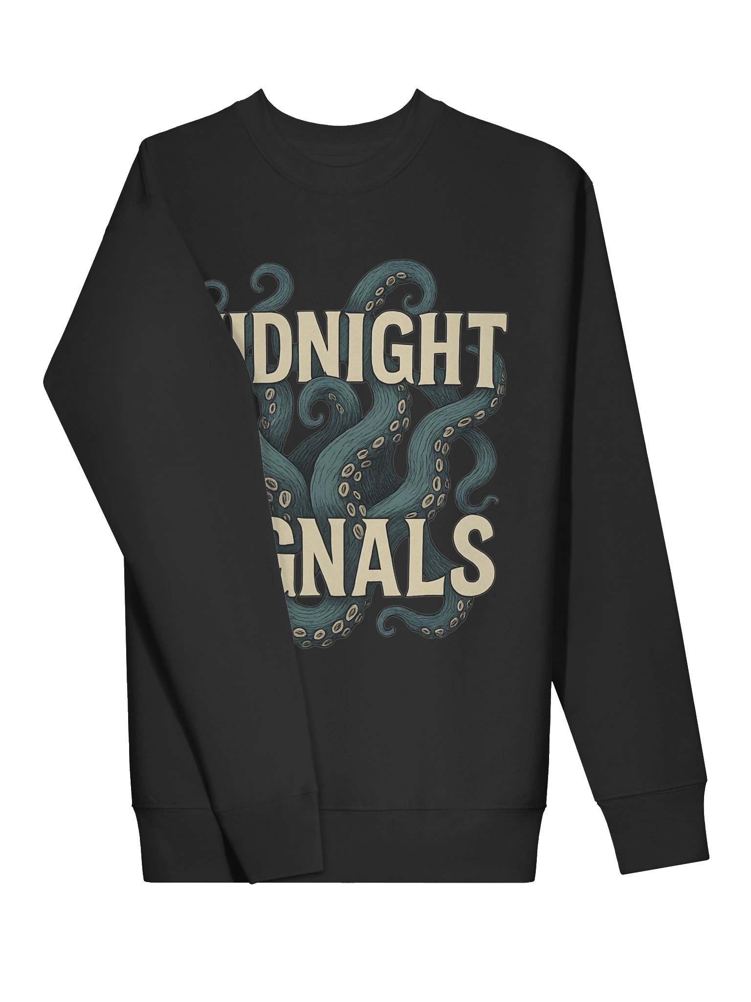 Tentacle Entwined Midnight Signals Sweatshirt product image (22)