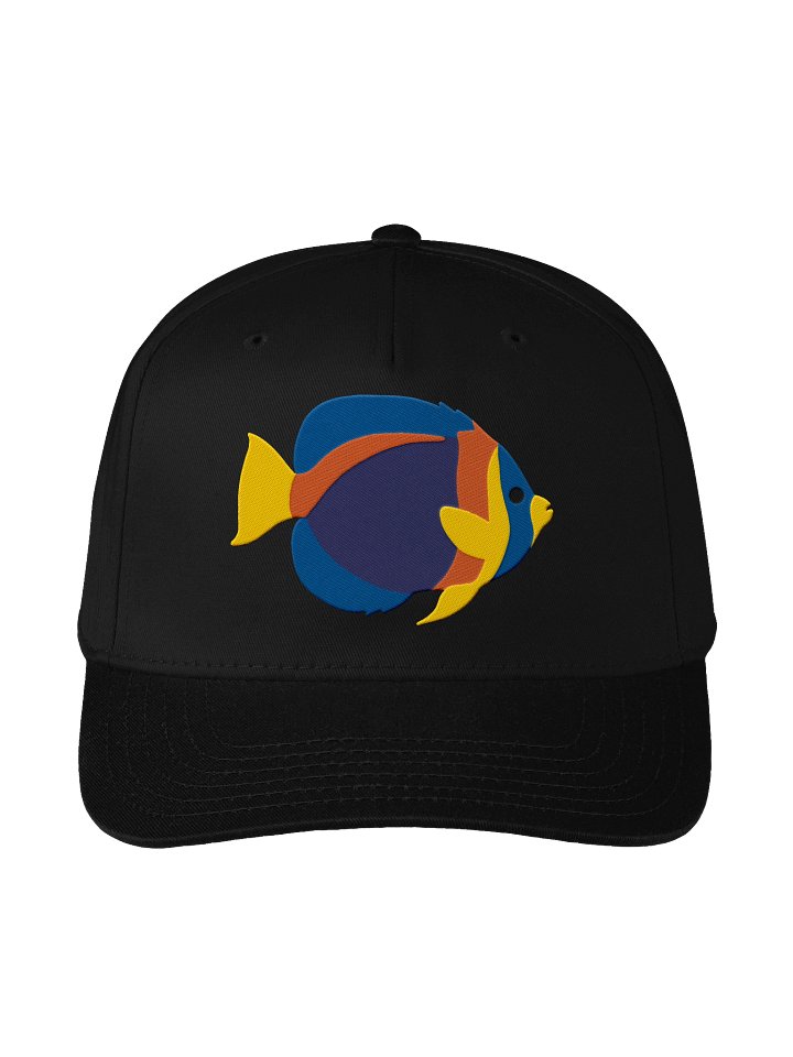 Scribbled Angelfish Mid-Profile Baseball Cap (Embroidered) for Reef and Marine Aquarium Lovers product image (3)
