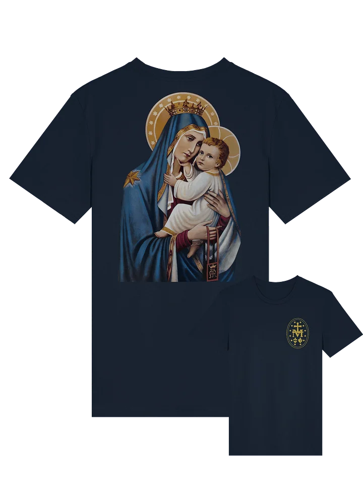 Our Lady of Mount Carmel Organic Cotton T-Shirt product image (1)