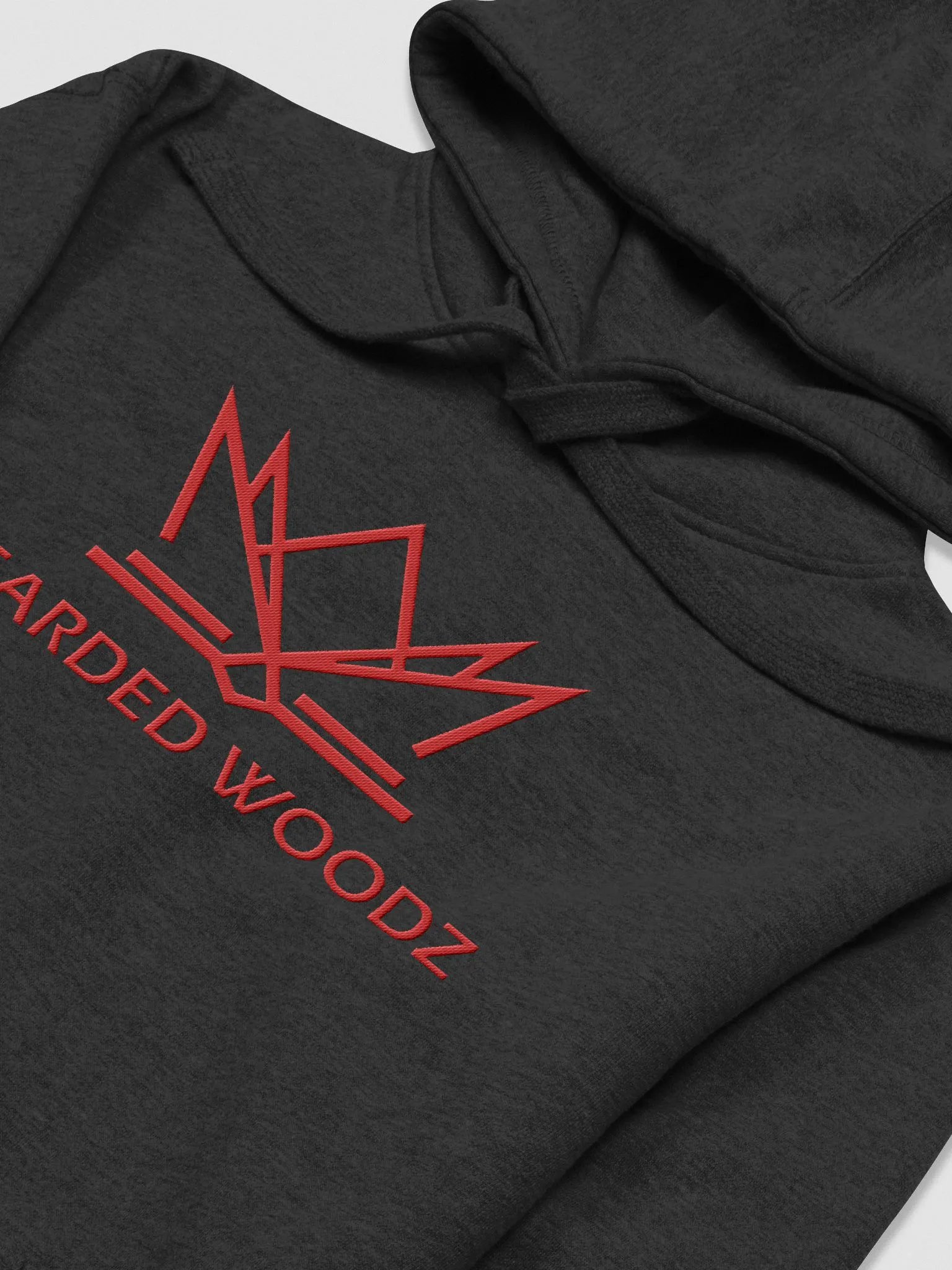 Women's Bearded Woodz Hoodie (Red Embroidery) product image (2)