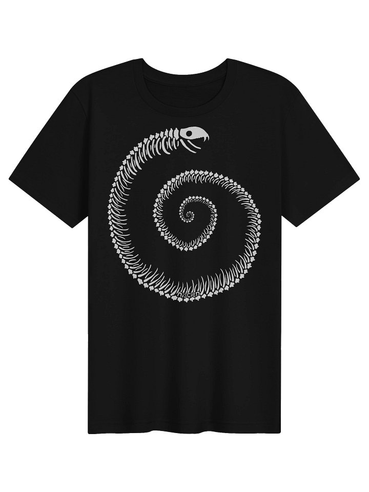 Skeletal Snake Shirt (White Logo) product image (1)