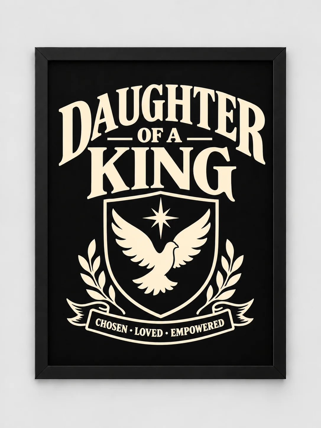Daughter of a King PNG – Christian Women's Shirt Design product image (4)
