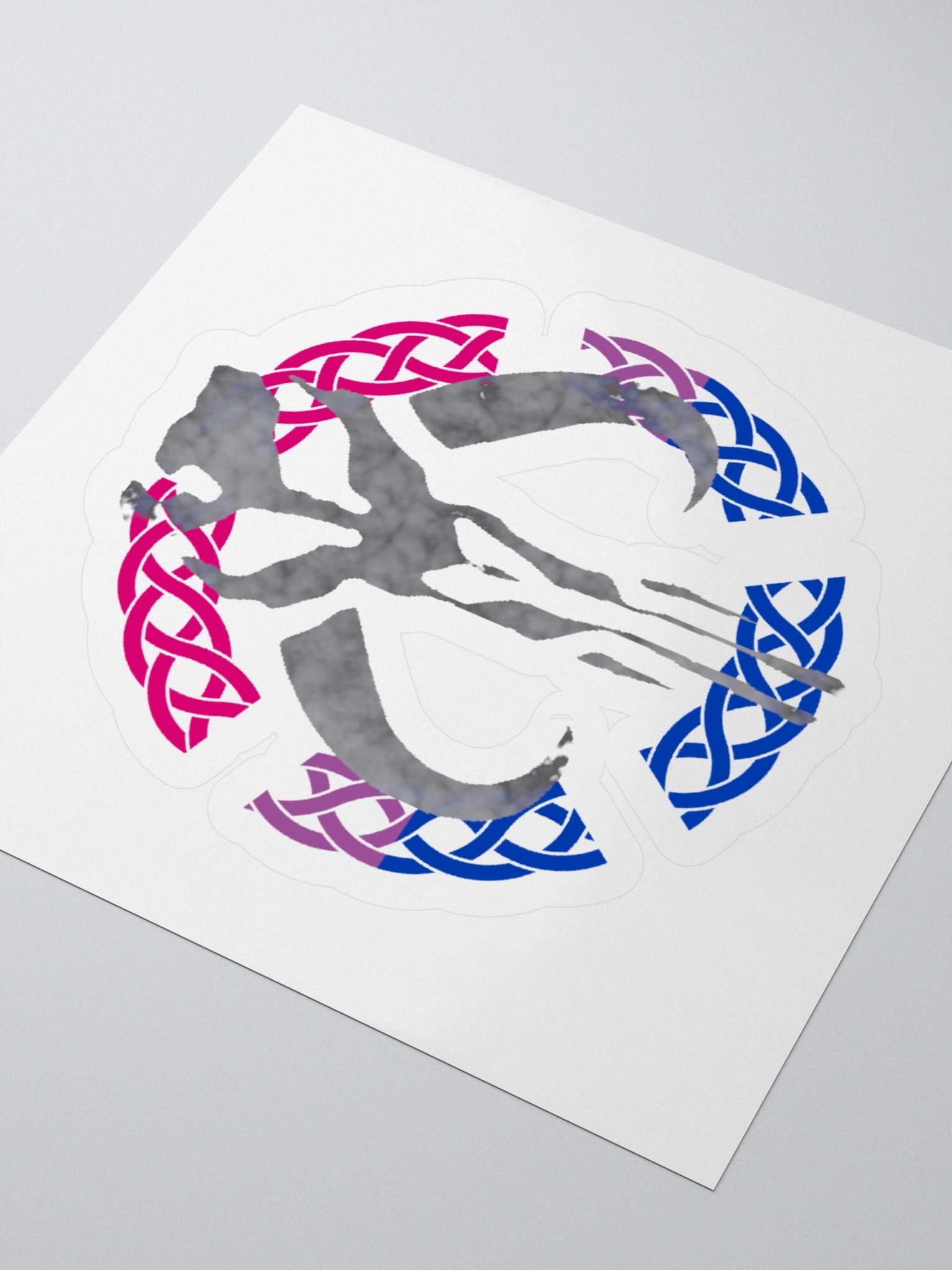Bi-Mythosaur Sticker product image (8)