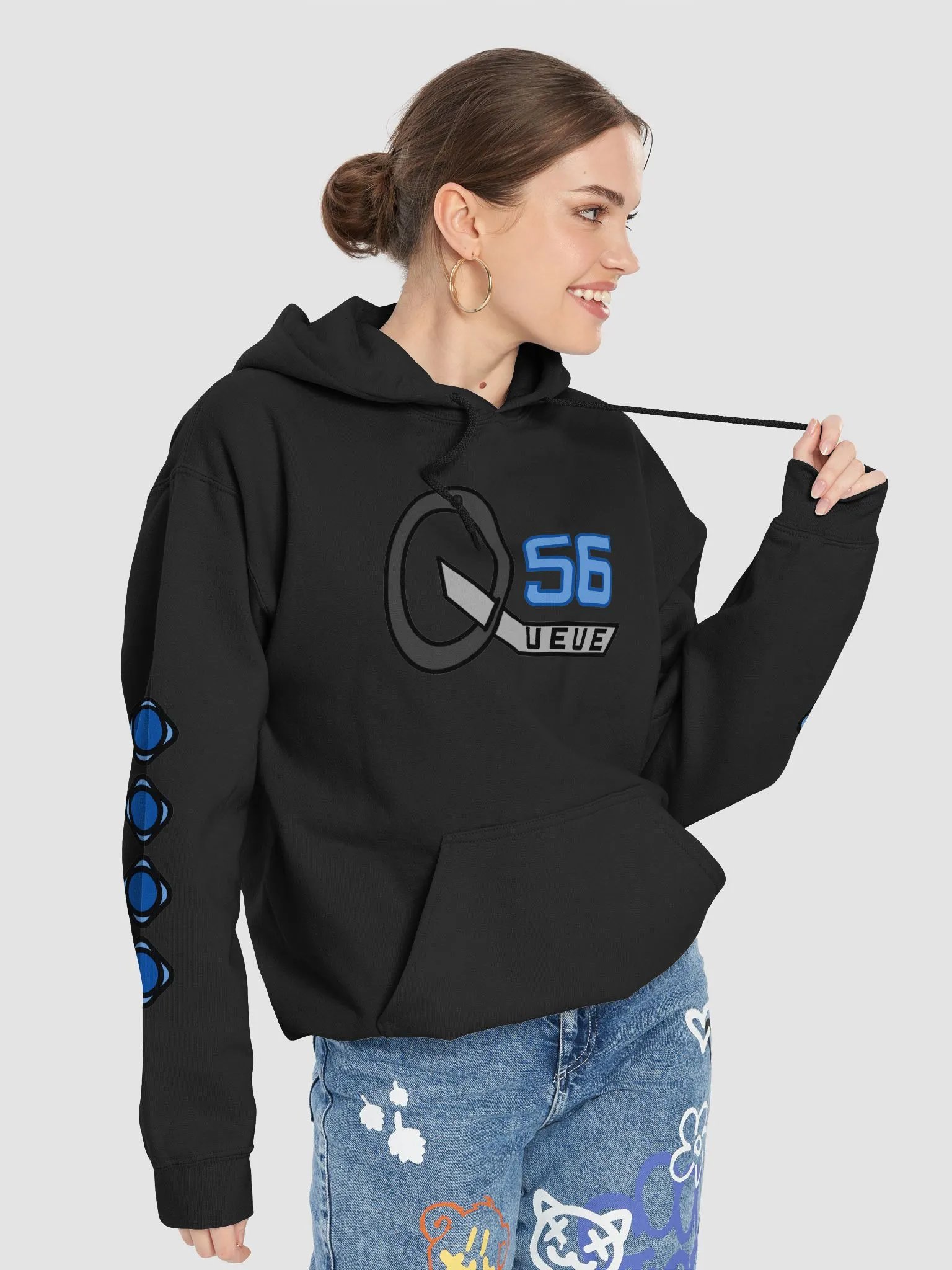 Queue56 Sapphire Hoodie product image (13)