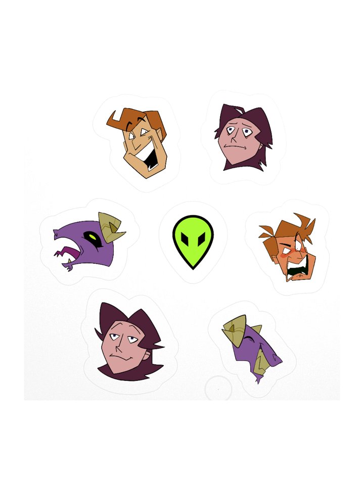 Sticket Sheet - Heads 2 product image (1)