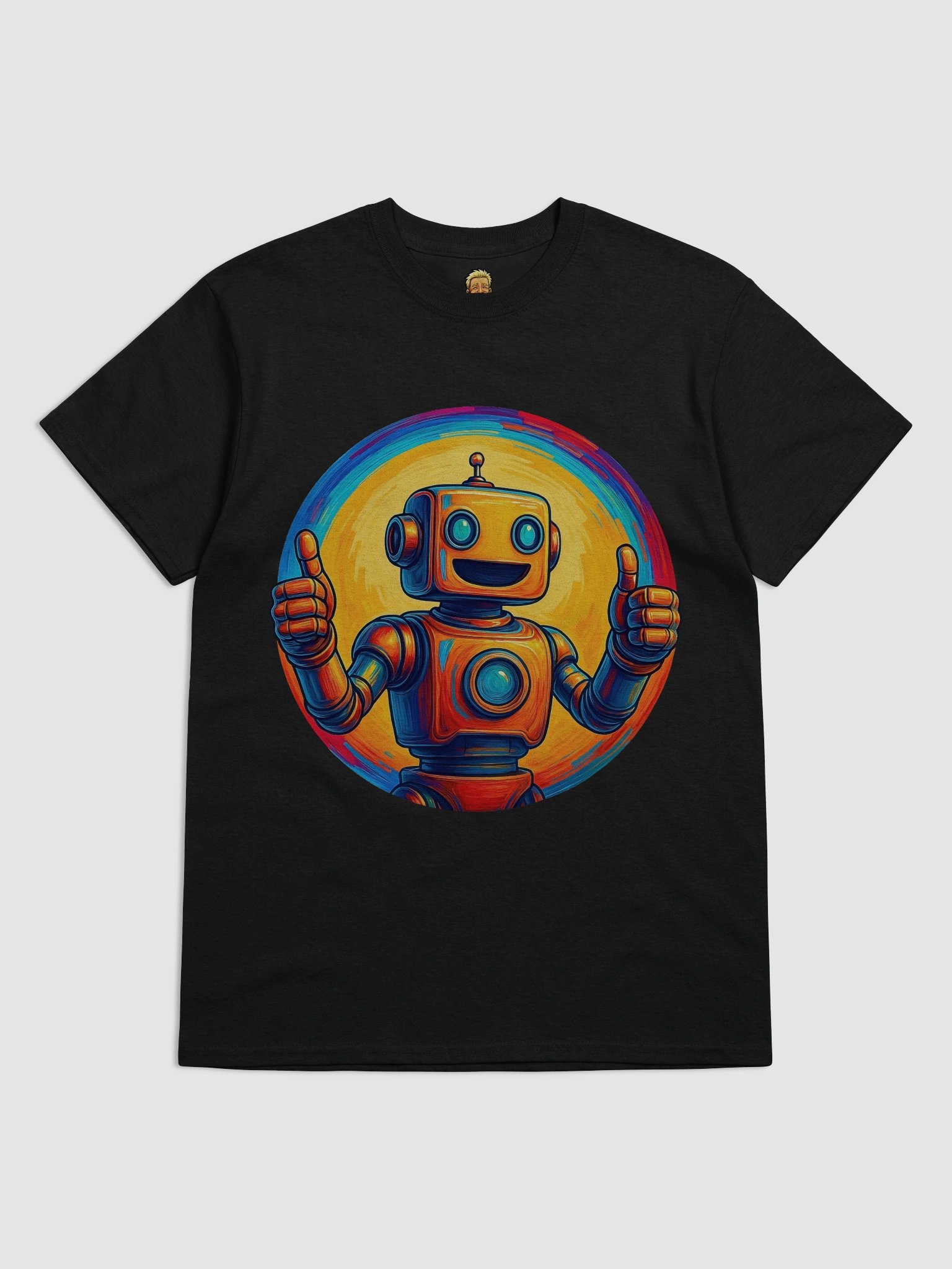 Robot Thumbs-Up, value t-shirt product image (17)