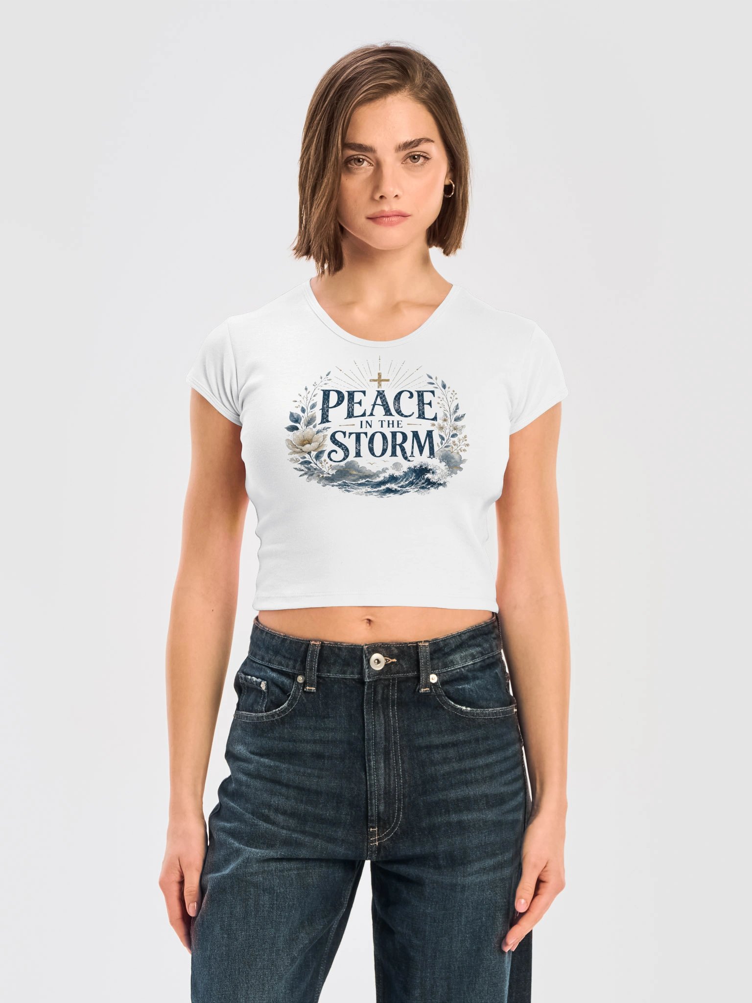 Peace In The Storm Crop Top product image (3)