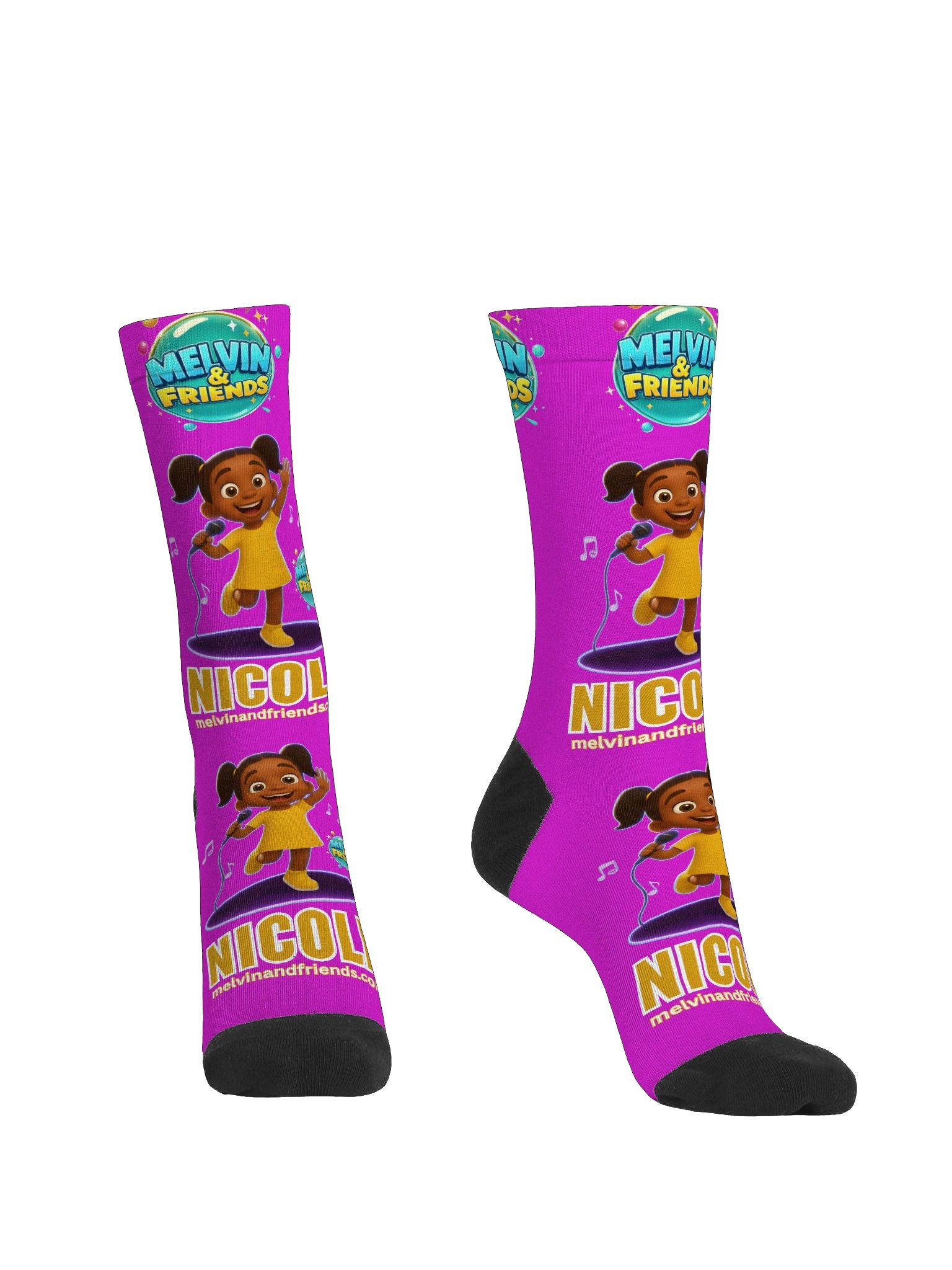 Nicole “Melvin & Friends” Songbird Socks product image (2)