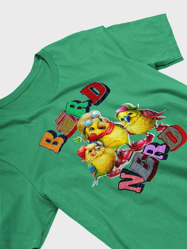 Bird Nerd Yellow Budgie Iconic Softness Unleashed T-Shirt product image (2)