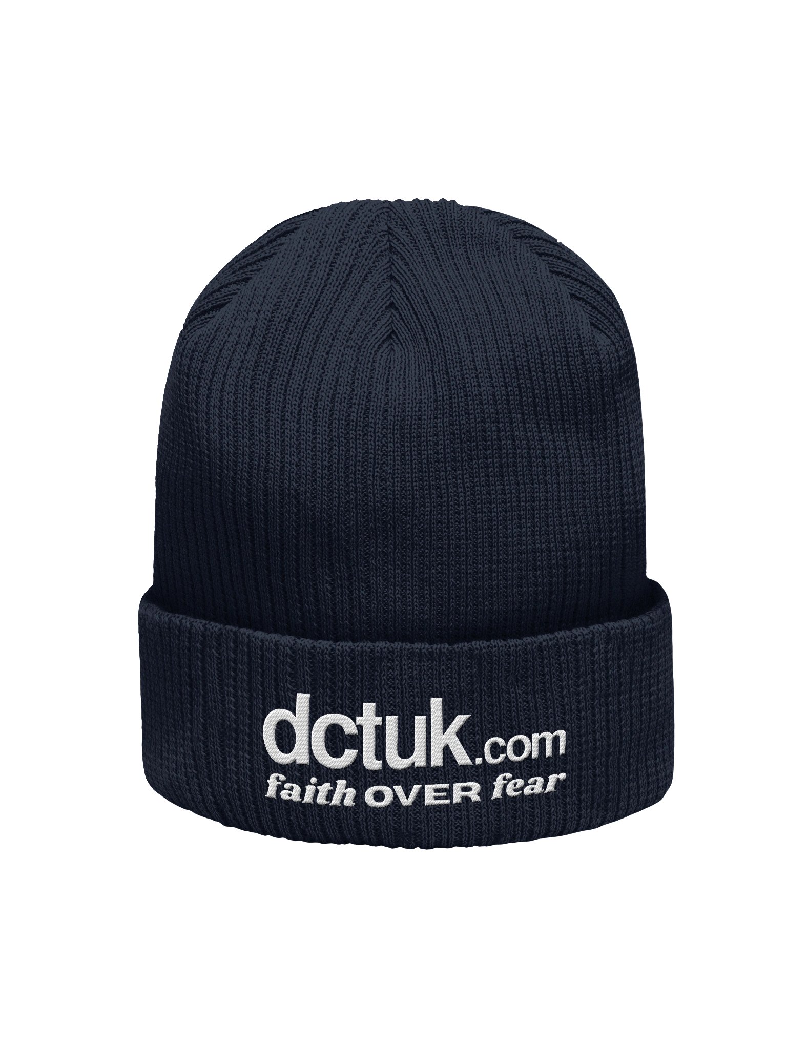 DCTUK Faith Over Fear Beanie product image (1)
