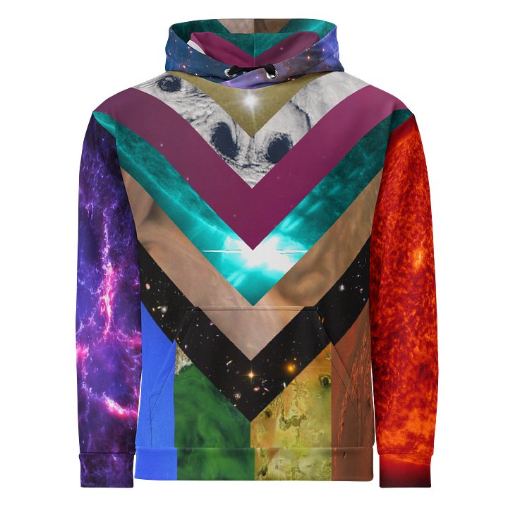 Space Pride Plus-Friendly Hoodie product image (1)