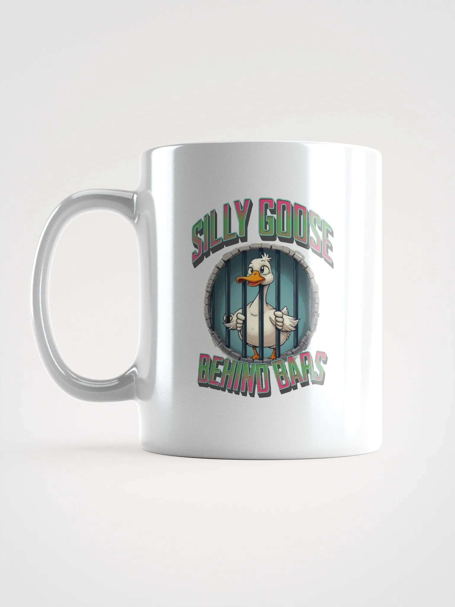 Silly Goose Behind Bars Mug product image (1)