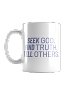 SEEK. FIND. TELL. Mug White