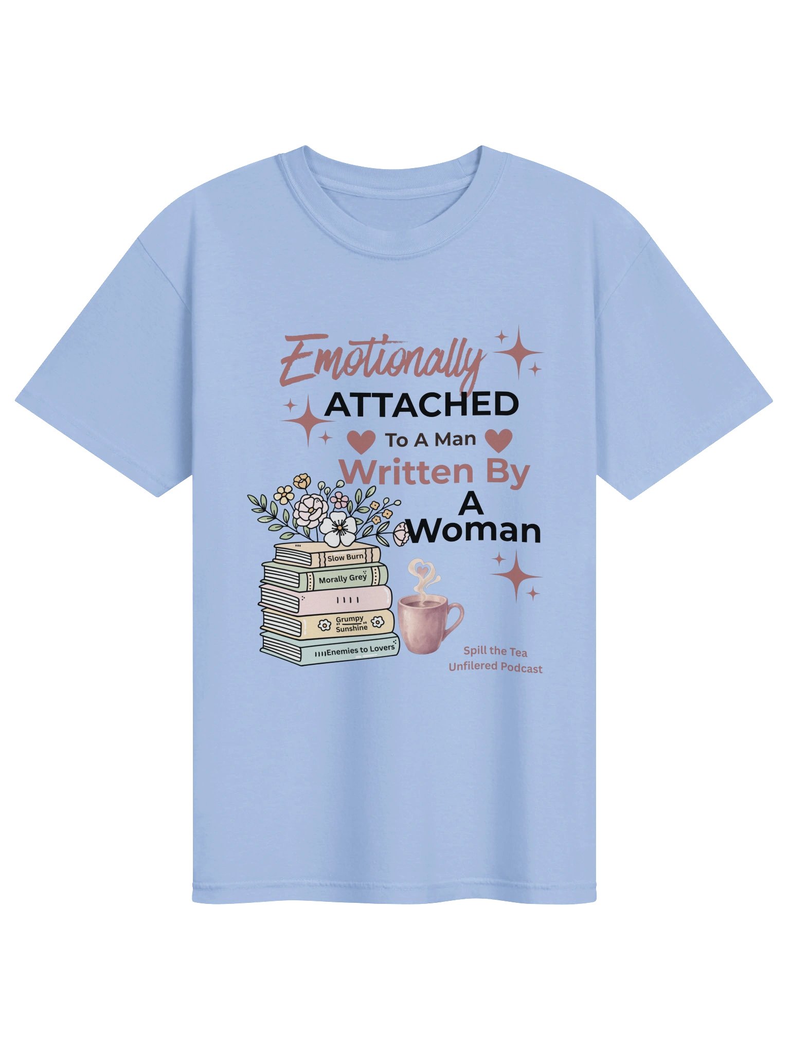 Emotionally Attached Bookish Tee product image (7)