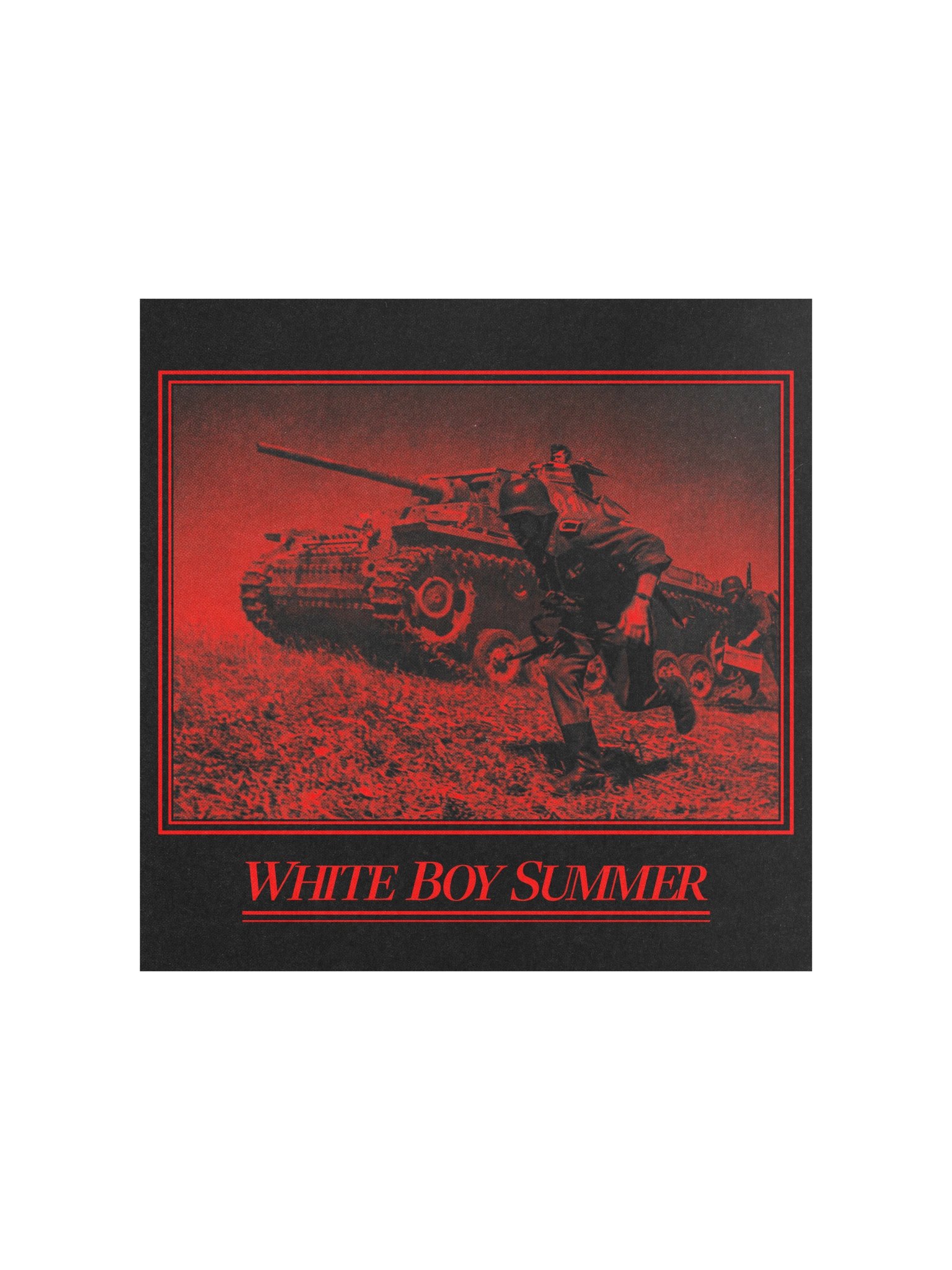 WHITE BOY SUMMER POSTER RED product image (2)