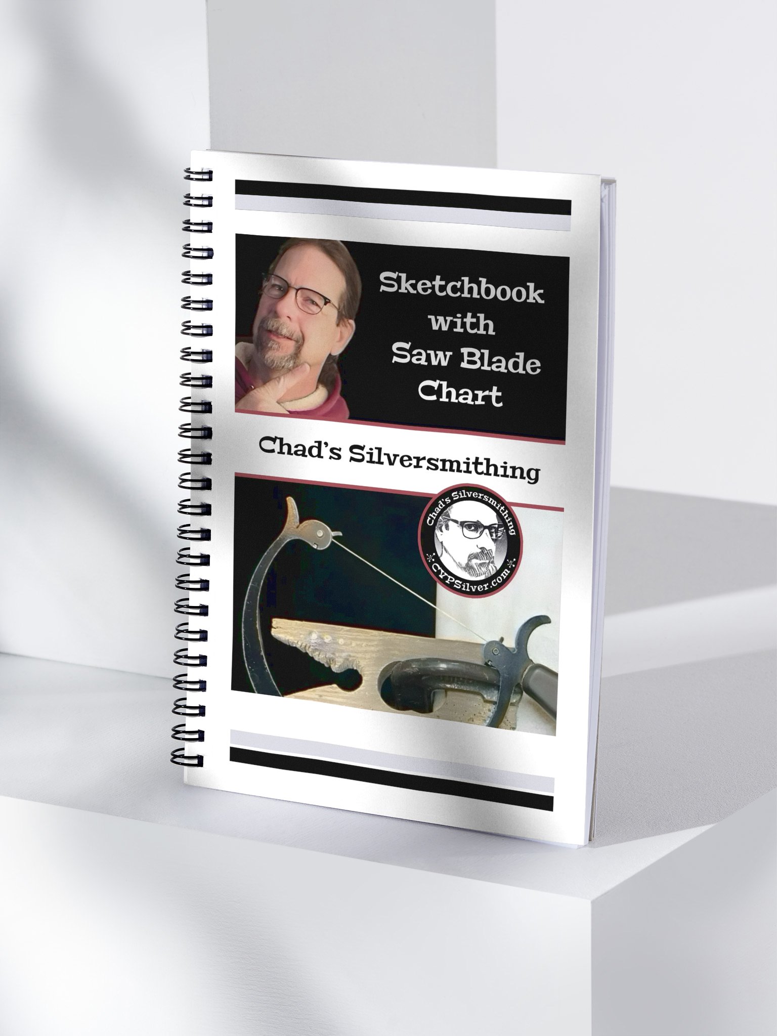 Silversmithing Sketchbook (blank) with Saw Blade Chart product image (4)
