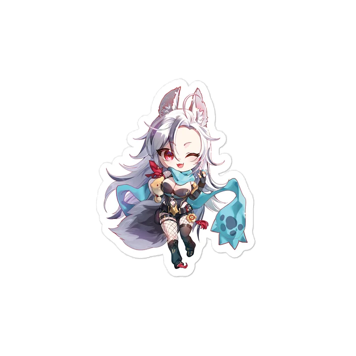 Paws Chibi-Style Fluffy Tail Decal product image (2)