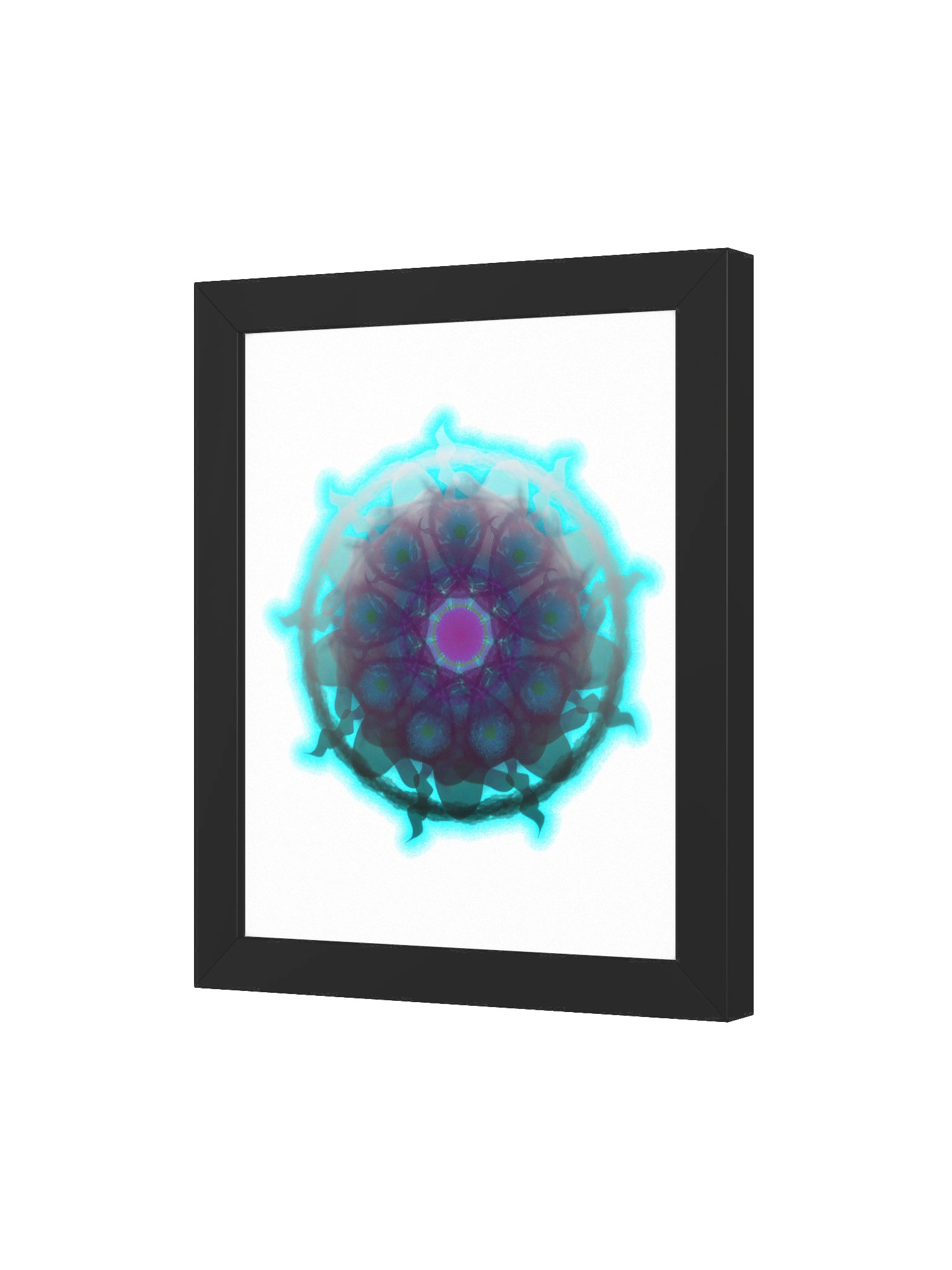 Neon Bloom Framed Poster product image (4)