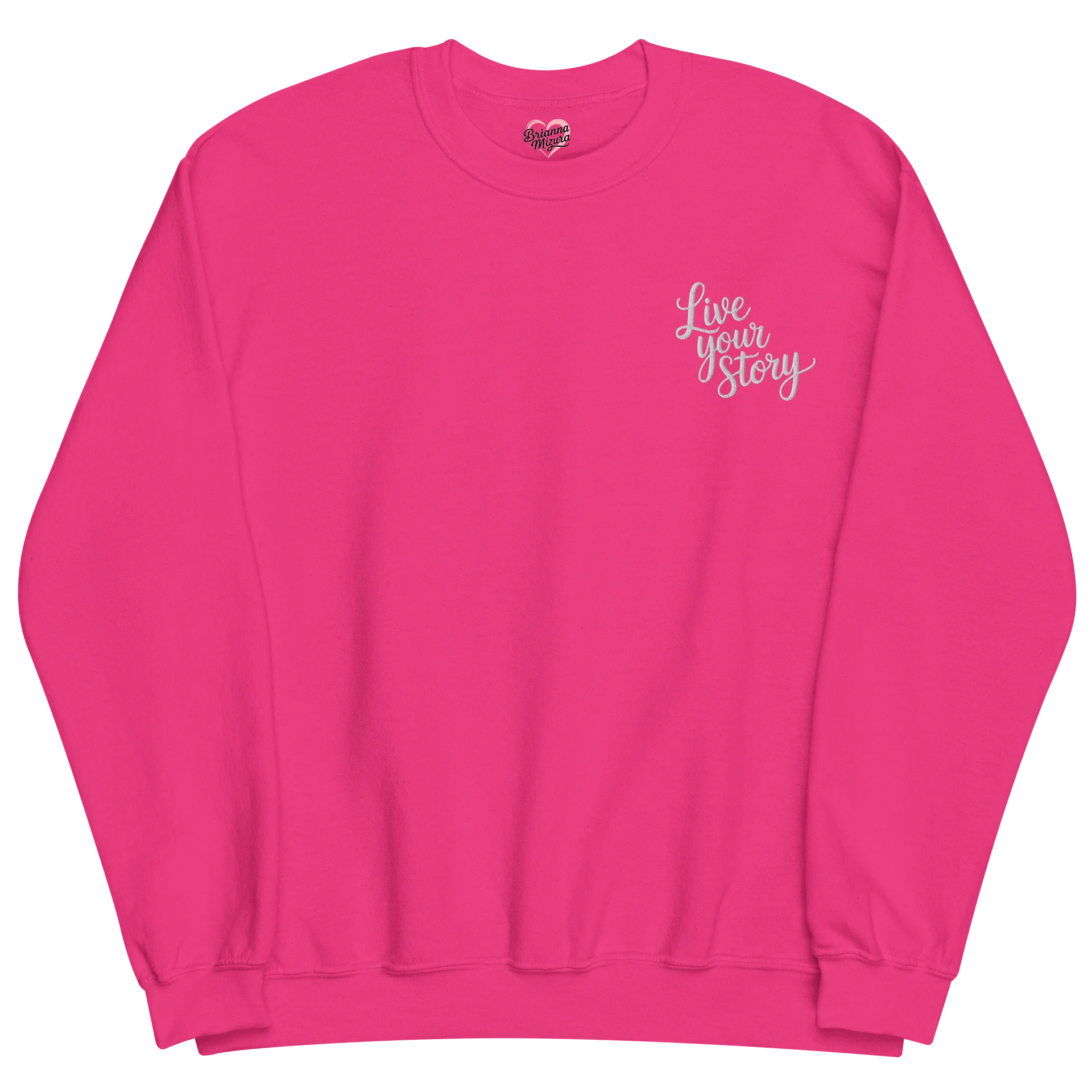 Live Your Story Embroidered Crewneck product image (1)