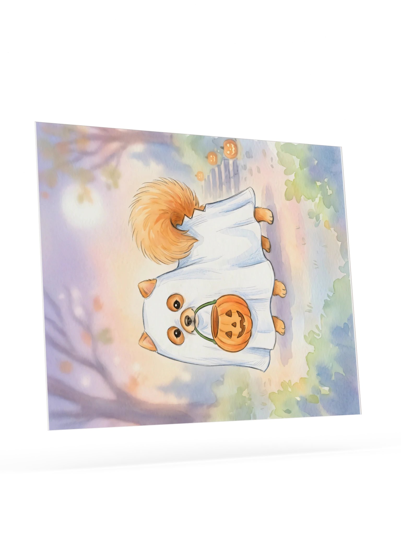 Little Ghost Pomeranian Poster product image (23)
