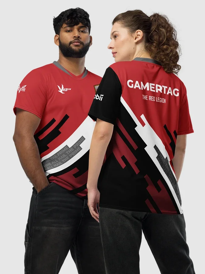 Customized Red Legion Jersey Reservation product image (1)