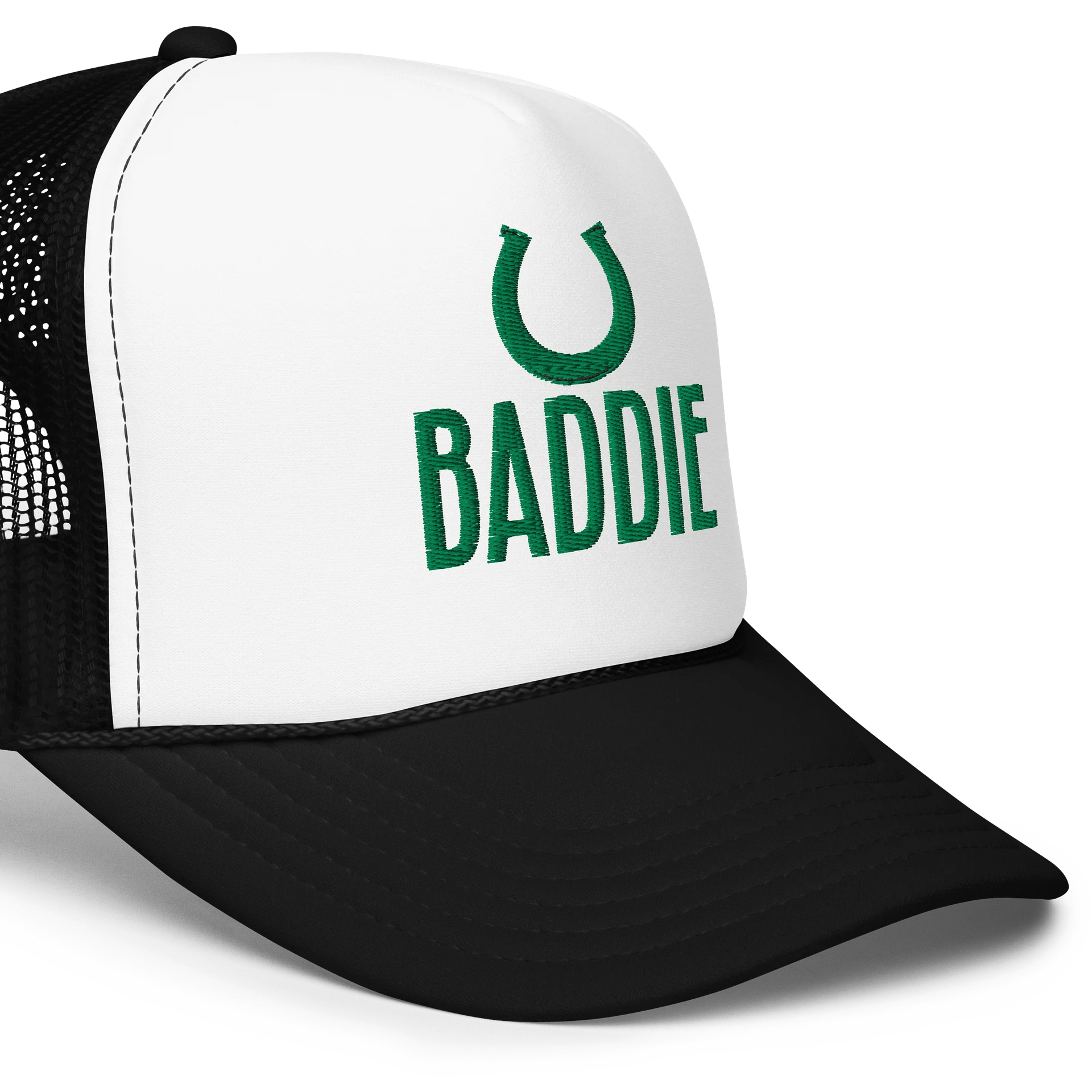 BADDIE IRISH Foam Trucker Hat product image (6)