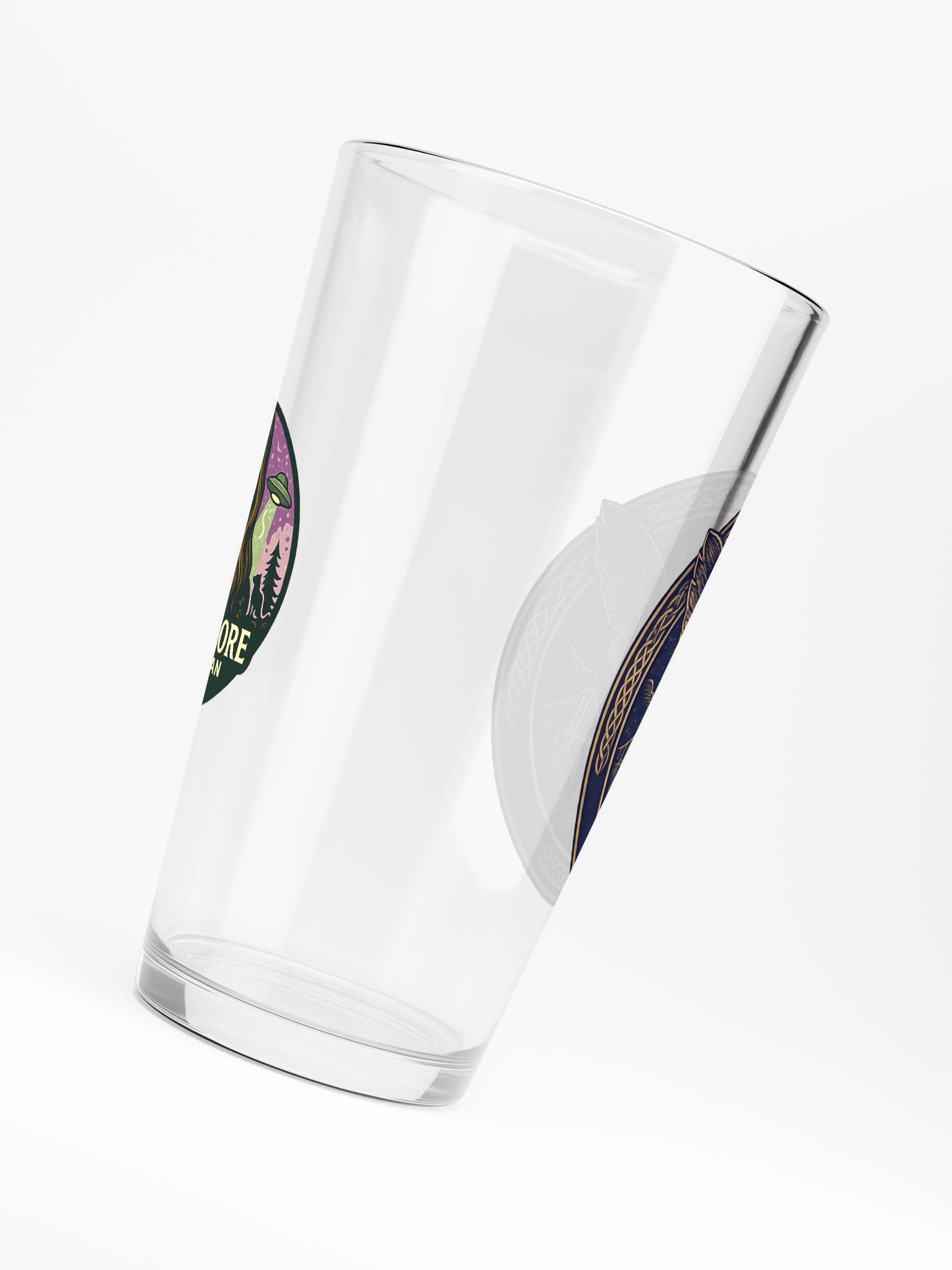 MOTHMAN EMBLEM SHAKER PINT GLASS 16oz product image (6)