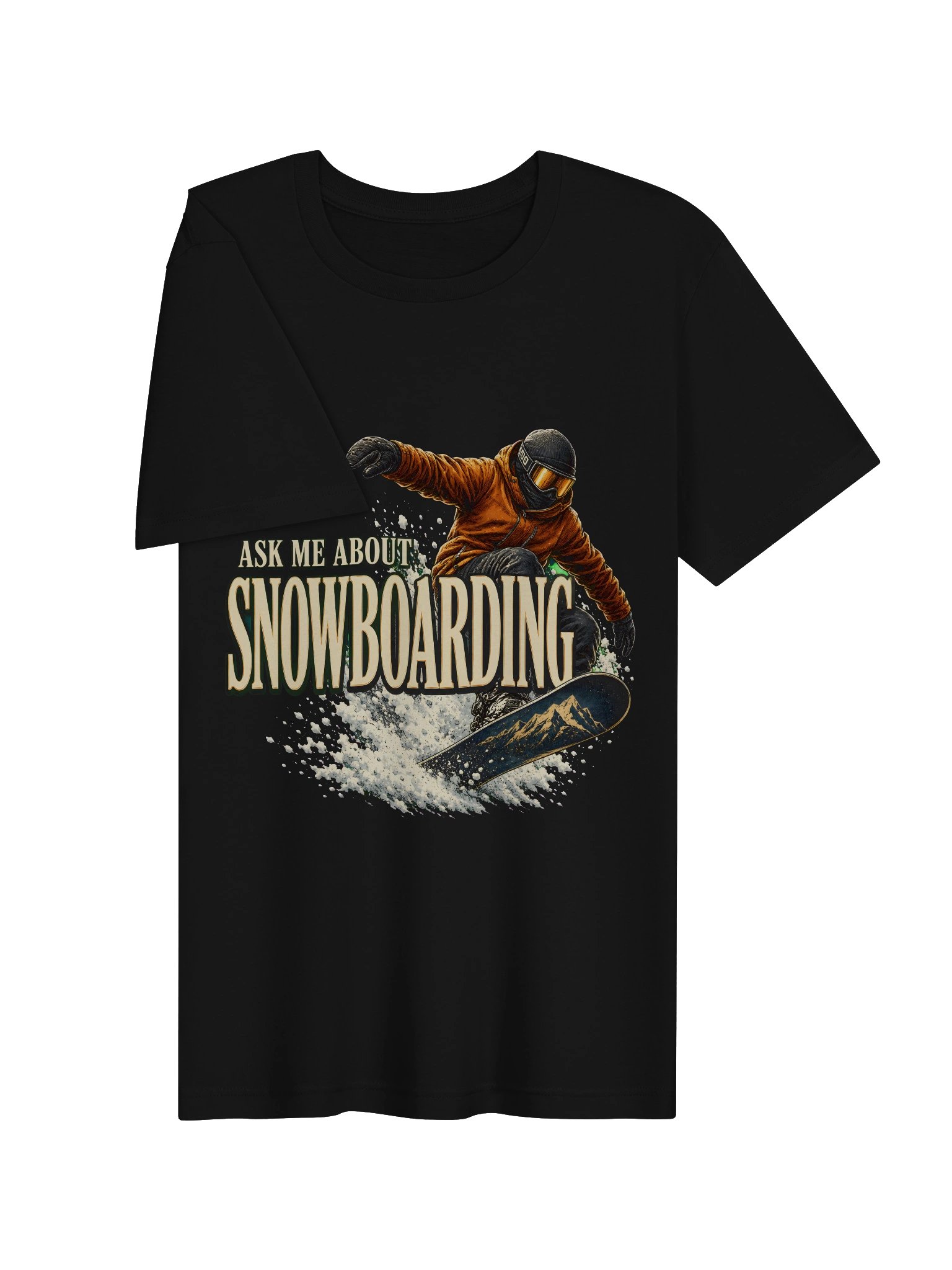 Ask Me About Snowboarding Tee product image (19)